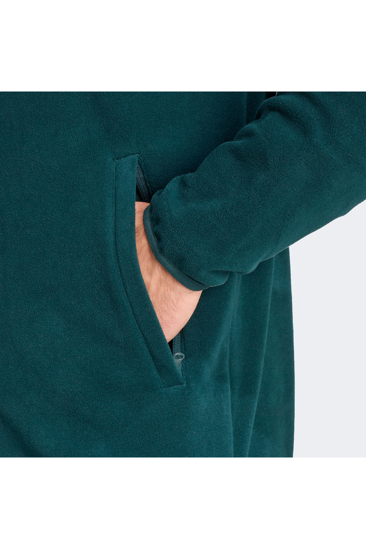Multi Essentials Fleece Erkek Tam Fermuarlı Üst — سبز TYC0E5EE881B547F555C7B400 — تصویر 5 از 5