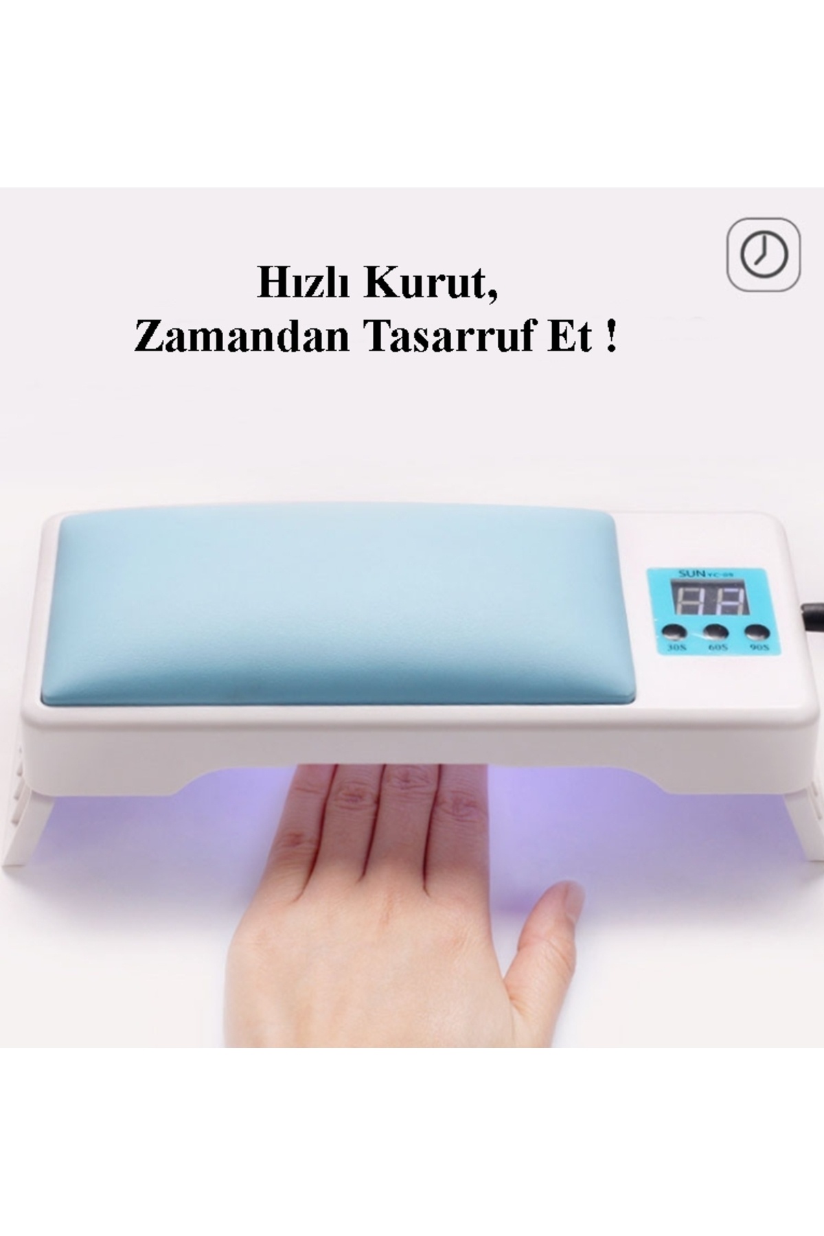 UV Led Işıklı Oje Kurutucu Ve El Yastığı — h01  new oje kurutucu _EY_ — تصویر 2 از 7