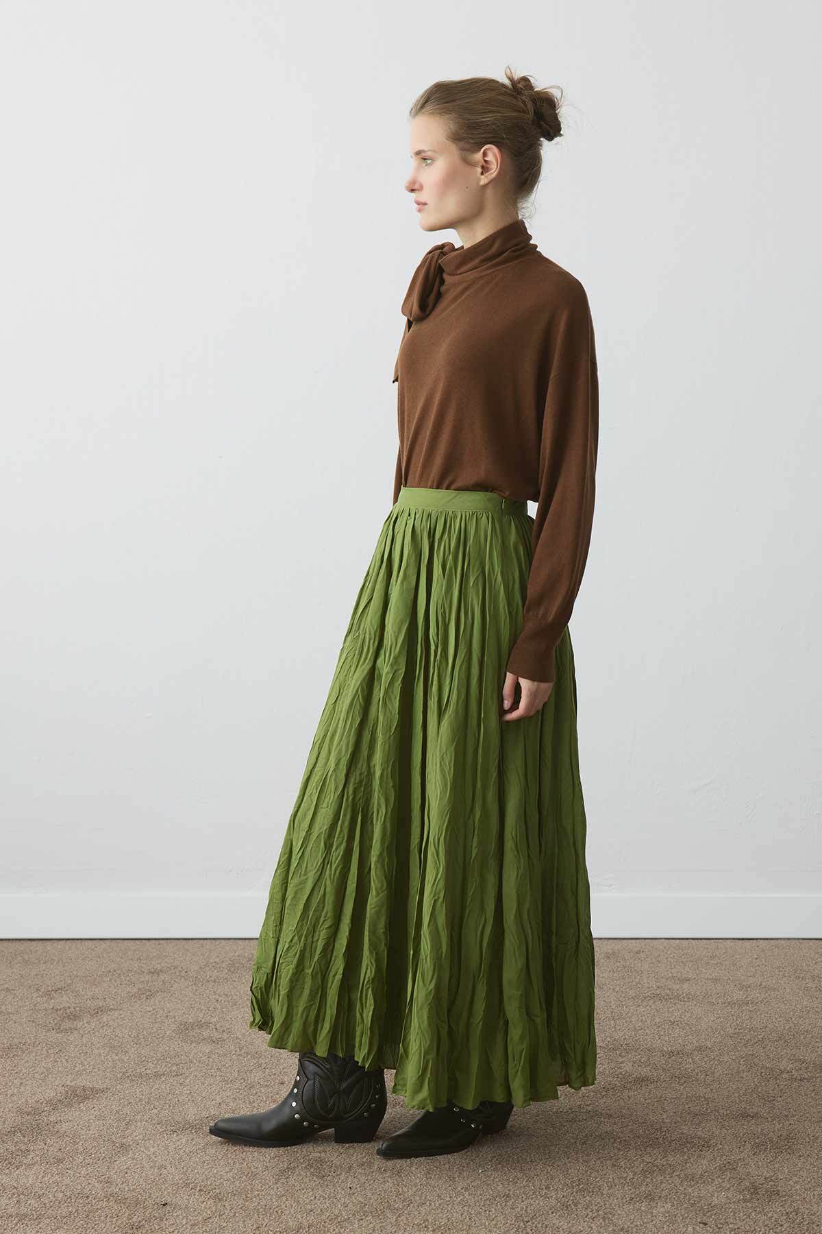 Hooopstore  Boho Crash Ada Çayı Etek - Görsel 6