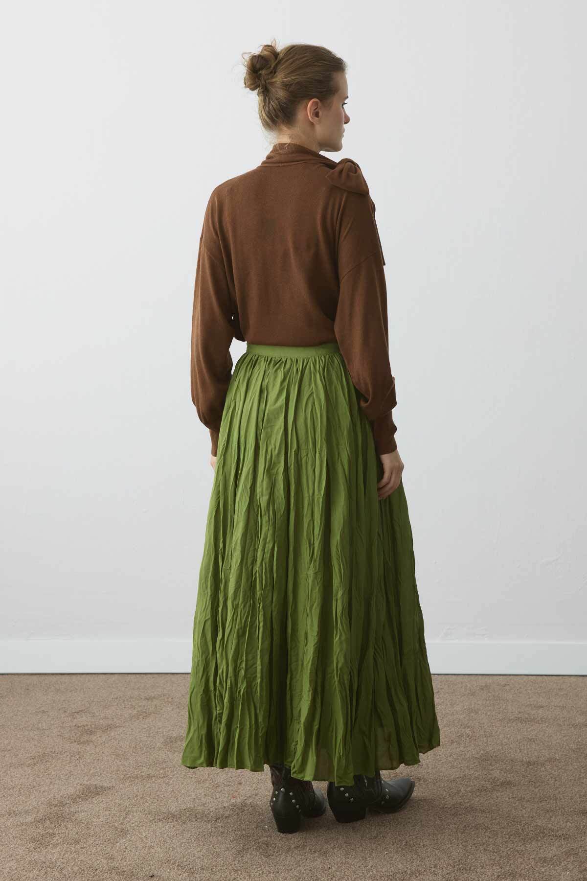 Hooopstore  Boho Crash Ada Çayı Etek - Görsel 7