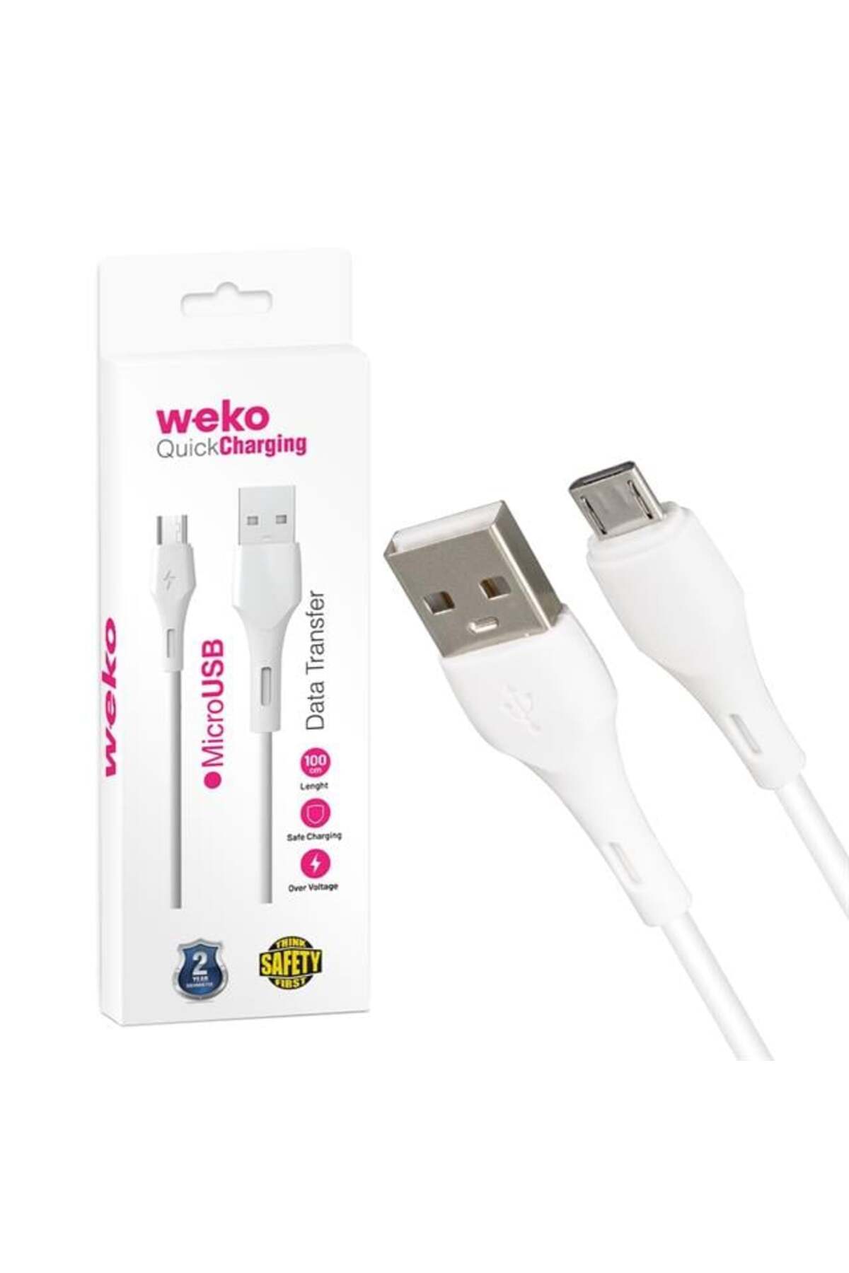merland benvecocuk Weko Wk-22017 Usb To Micro Usb Telefon Şarj Kablosu