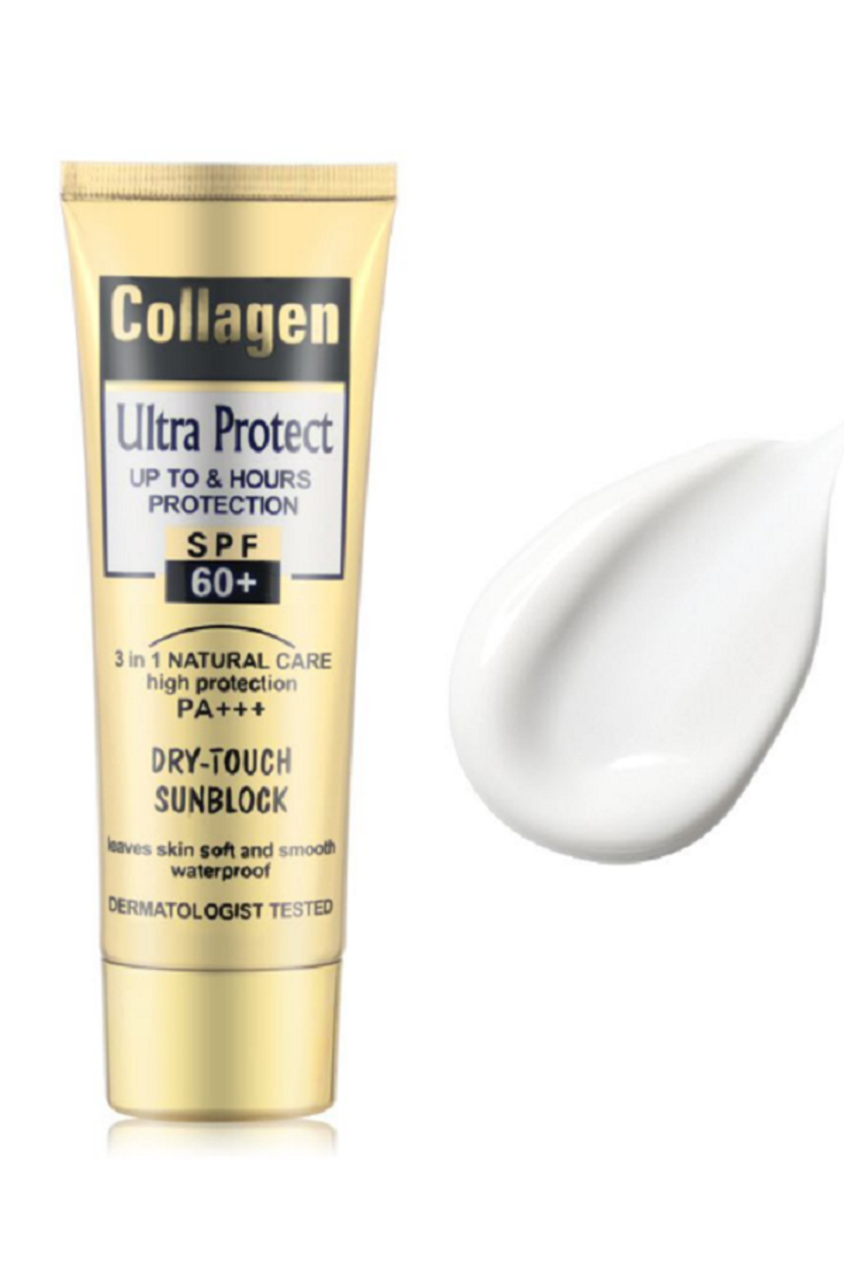 Yaşlanma Karşıtı Collagen Ultra Protect SPF 60+ 3 İN 1 Yüksek Koruma Güneş Kremi 100 ML Yüz & Vücut — 58641546F6E5SRF4FSA — تصویر 4 از 4