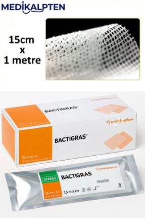 bactigras Parafinli, Antiseptik Tül Sargı, Yara ve Yanık Örtüsü, Steril Gazlı...