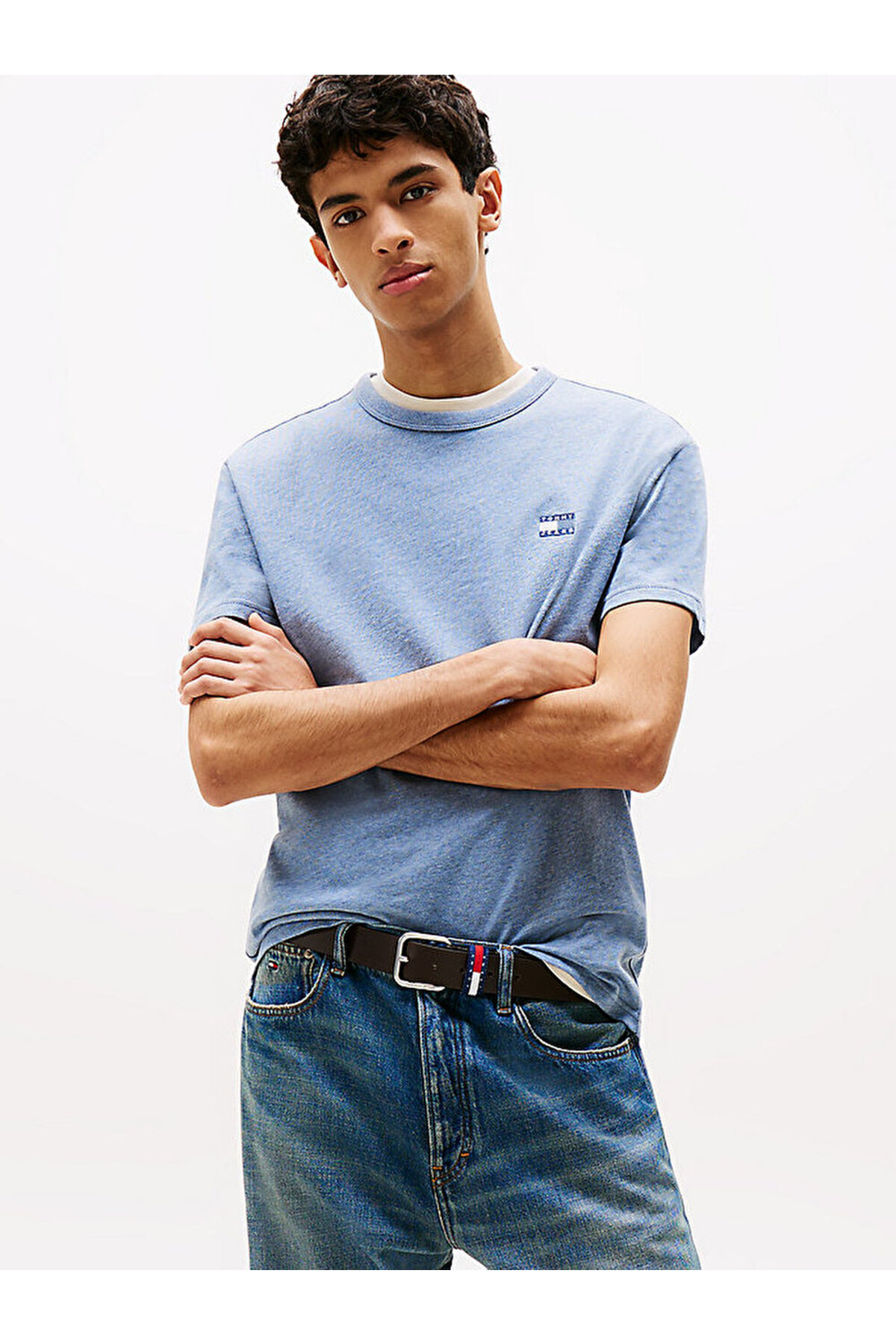 تامی هیلفیگر تی شرت مردانه طرح tjm کد 1001