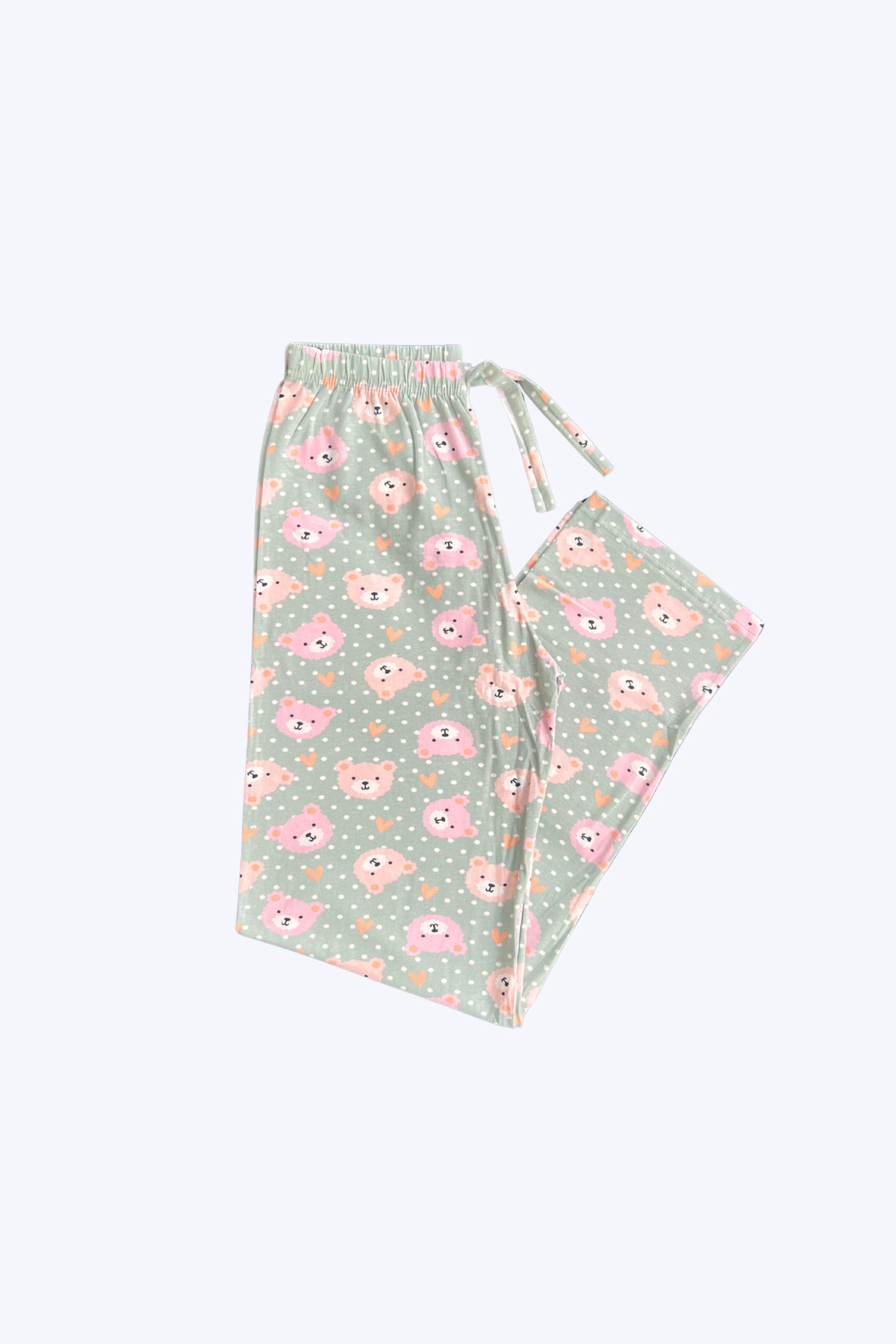 Women's Pajamas Bottom Cotton Teddy Bear Pattern