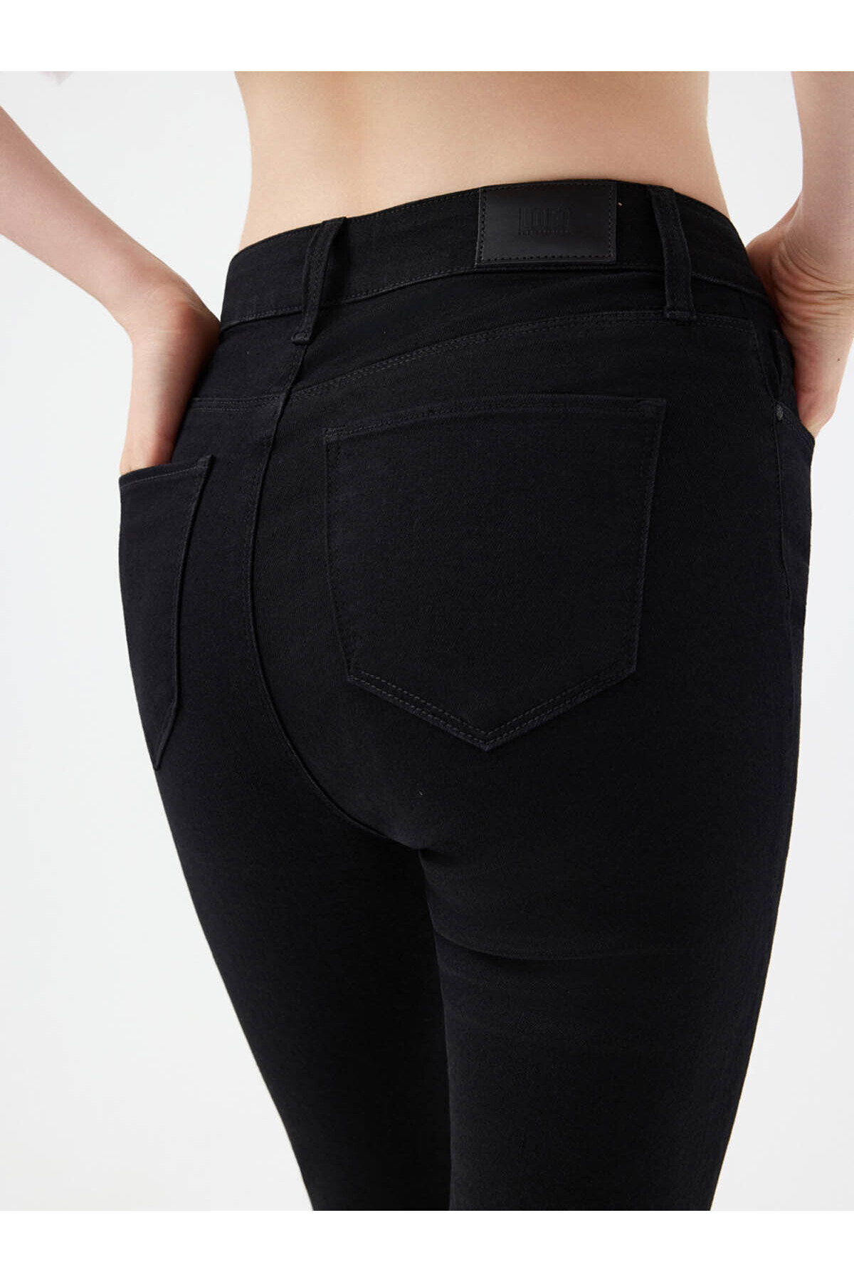 Loft  Natalie Skinny Fit Siyah Kadın Jean Pantolon Lf2037054 - Görsel 6