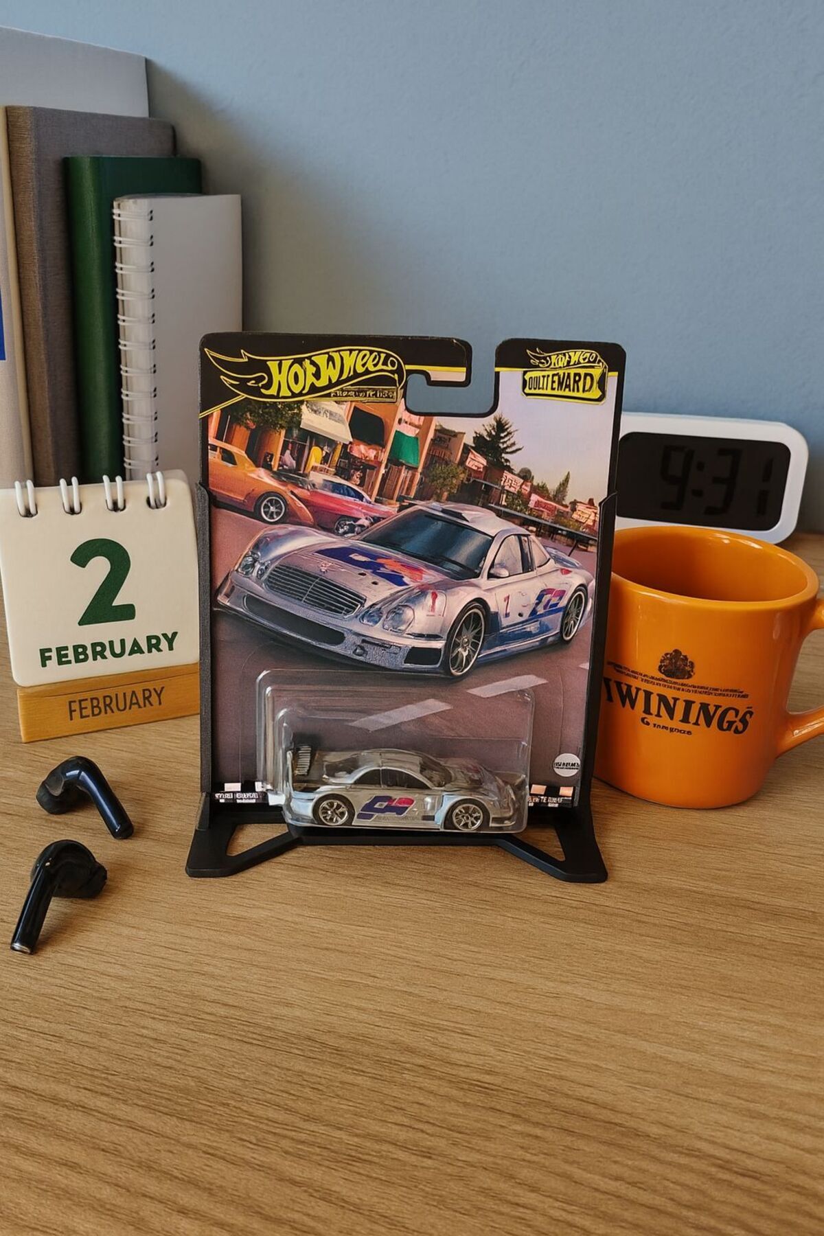 NOVATECH İNOVASYON HOTWHEELS Premium Oyuncak Araç Sergileme Standı 3'lü Masaüstü Organizer