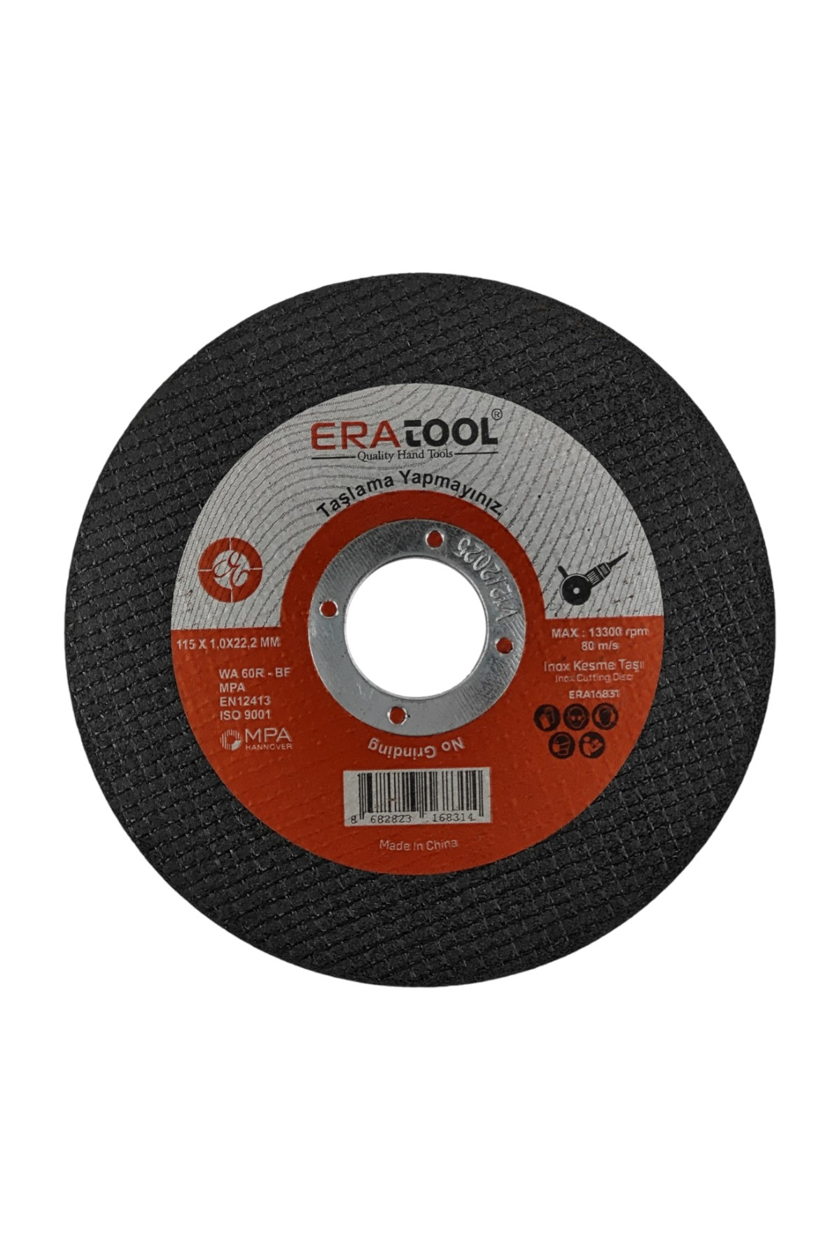 Eratool Fixonic ERA16831 115mm Inox Metal Kesme Taşı (25'Li Paket)