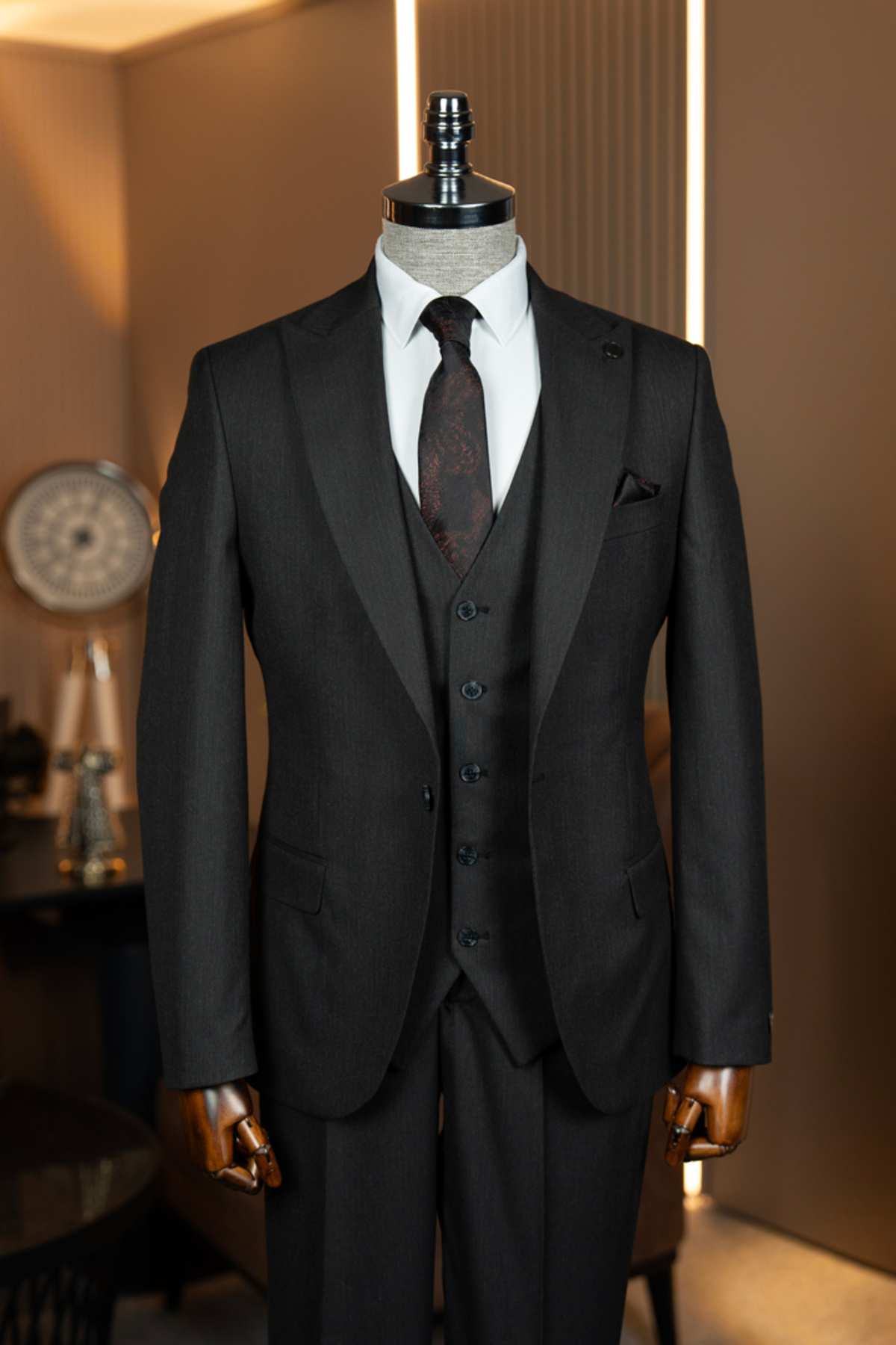 Terziayhan Terzi Ayhan Yelekli Takım Elbise