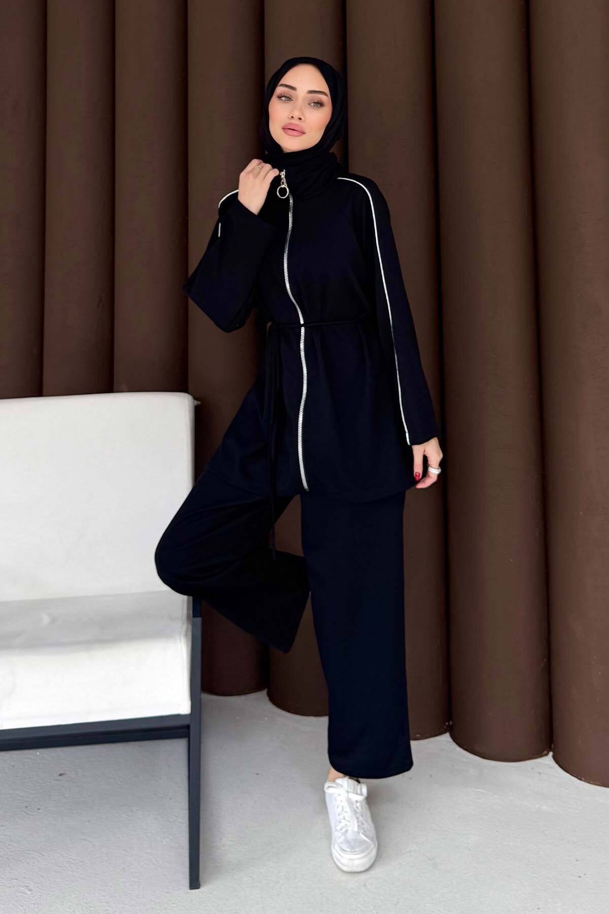 Melike Tatar Modal Fermuarlı Takım 76-6004