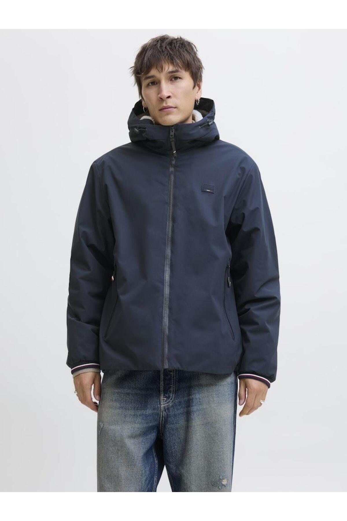 Premium JPRBLUALVES Jacket – Stylish Classic Men's Coat, Waterproof Casual City Style C
