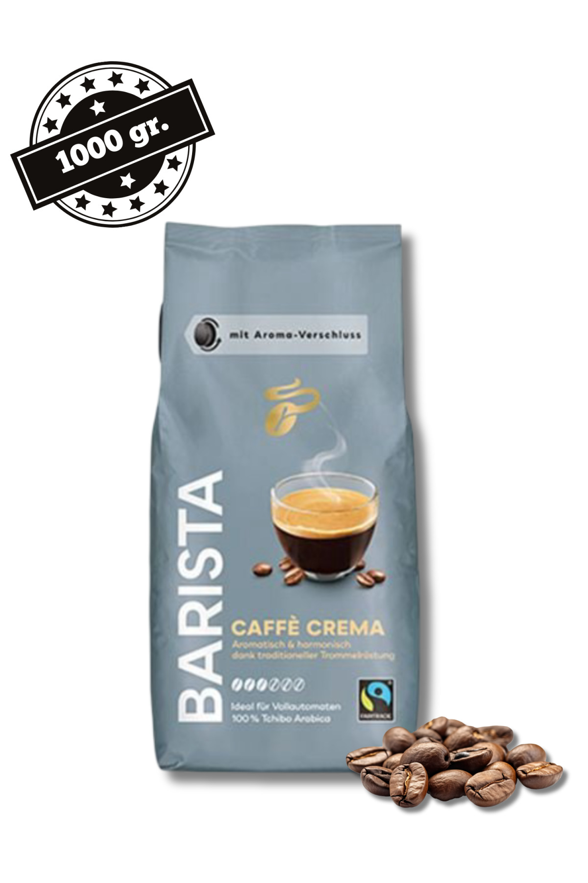 Tchibo Barista Caffe Crema Κόκκοι Καφέ 1kg