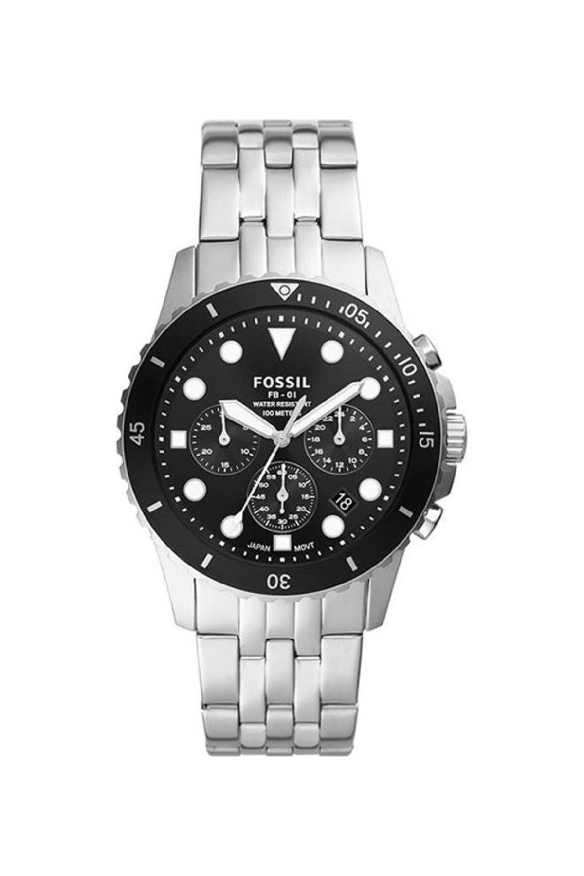 ساعت مردانه آنالوگ با بند فلزی استیل ضدزنگ - FS5837