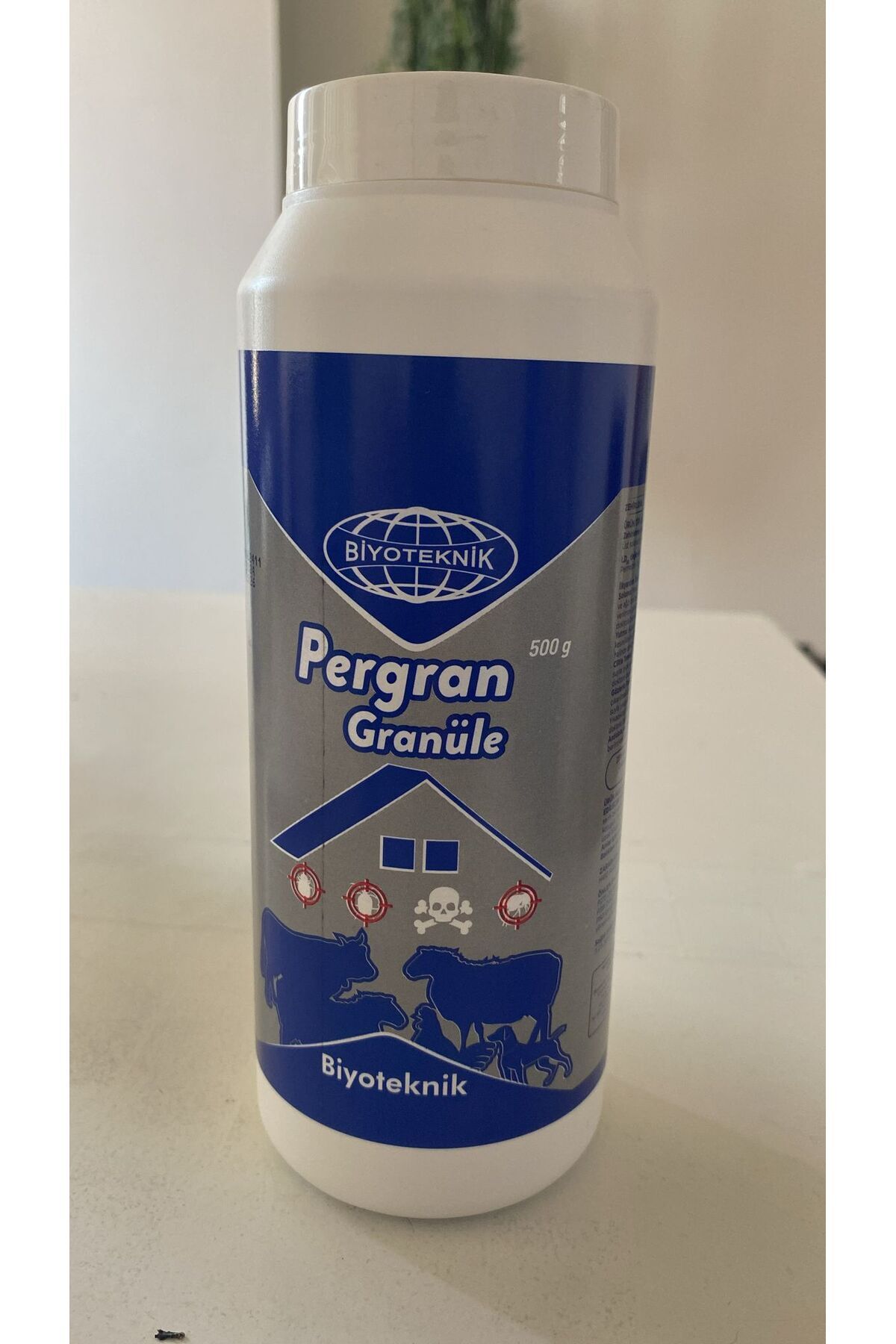 Biyoteknik PERGRAN GRANÜLE KARINCA BİT PİRE KENE TOZU 500 GR