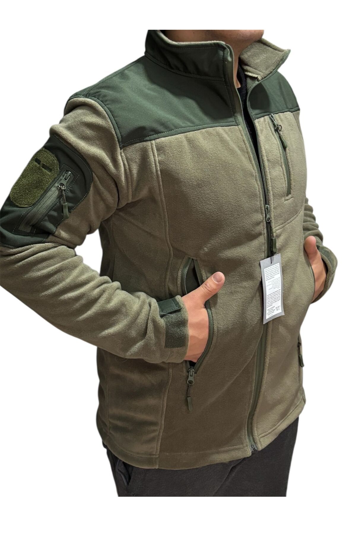 DOĞAN ASKERİ MALZEME TAKTİKAL GARNİ POLAR 5 CEPLİ & HAKİ YEŞİL POLAR