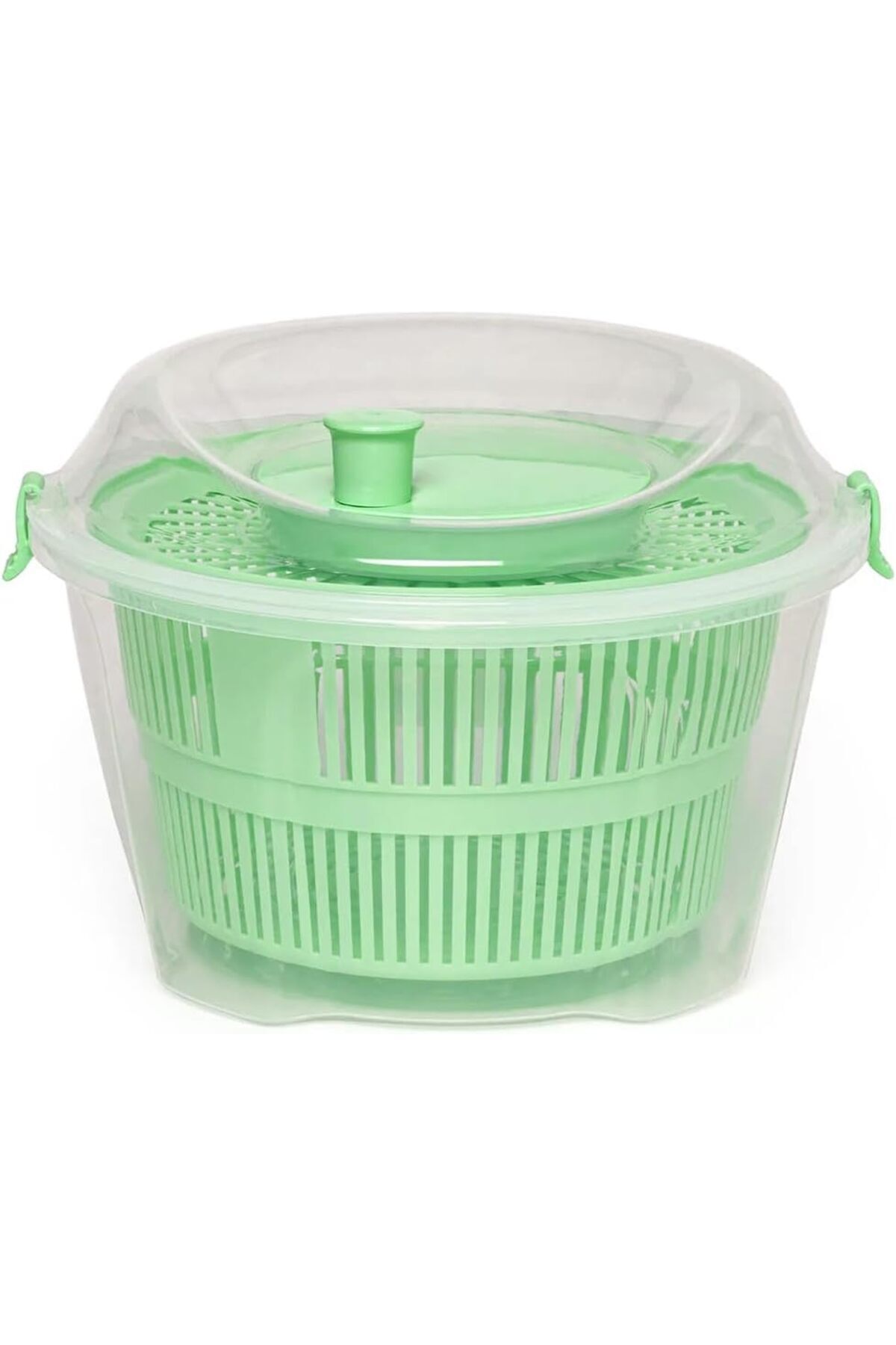 Yıldızan 4.4 Litre Büyük Boy Vega Salata Kurutucusu - Sebze Kurutucu - Meyve Kurutucu - Süzgeç - Salata Kurut