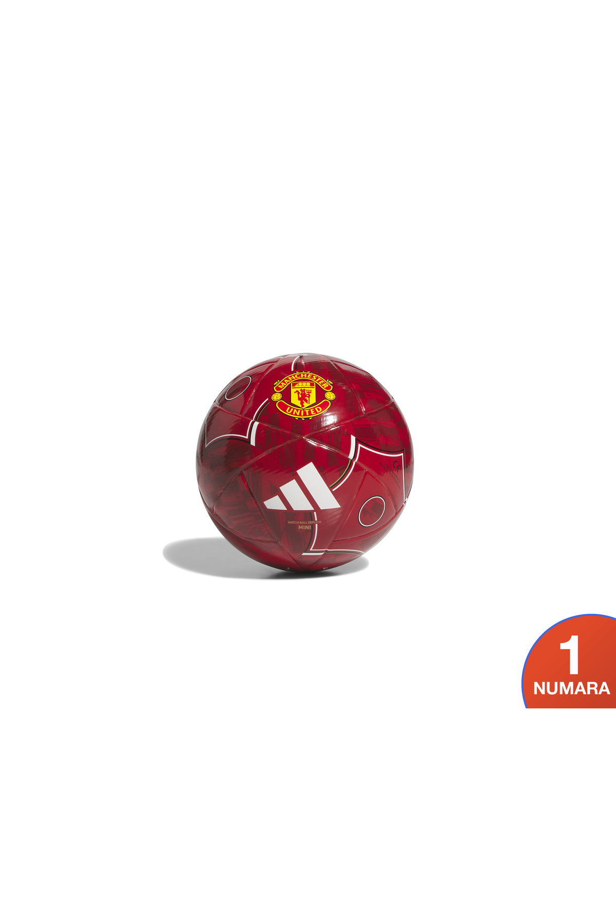 adidas Manchester United 1 Numara Mini Futbol Topu