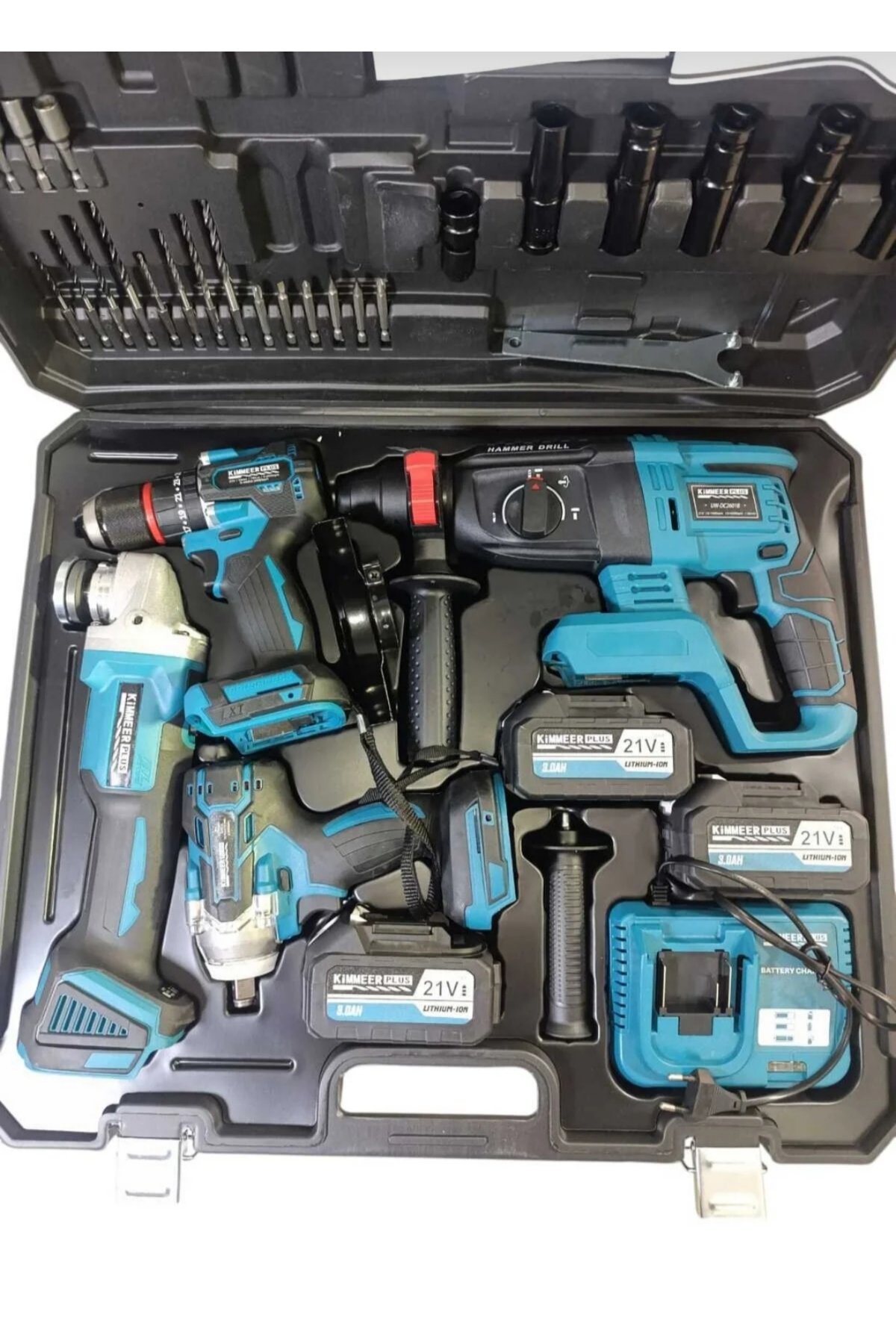 Kim Şarjlı dörtlü set matkap tork Hilti taş - Fiyatı, Yorumları