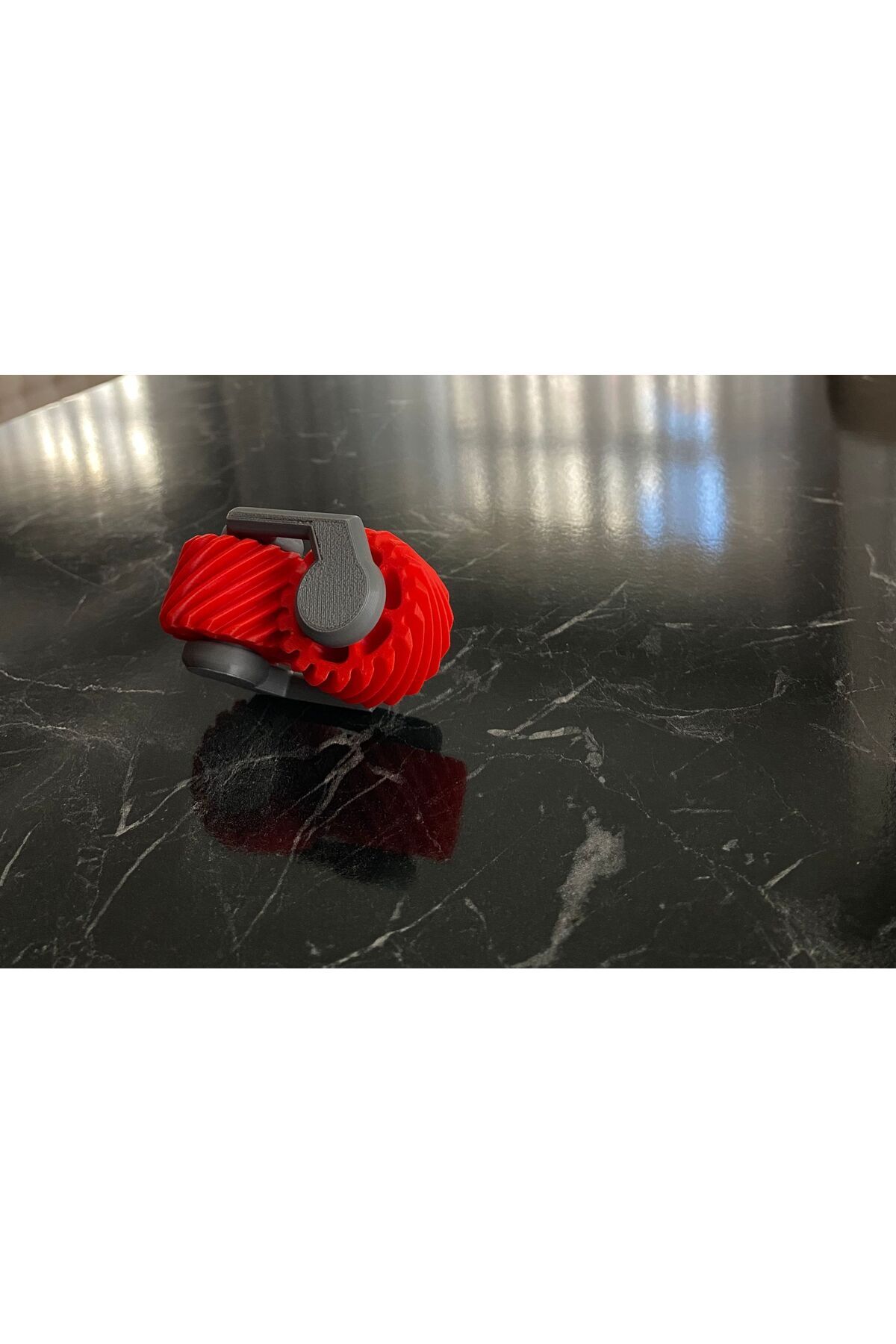 Dekorasyon Bahçesi Hareketli Stres Çarkı // Dişli Mekanizmalı 3D Baskı Stres Çarkı