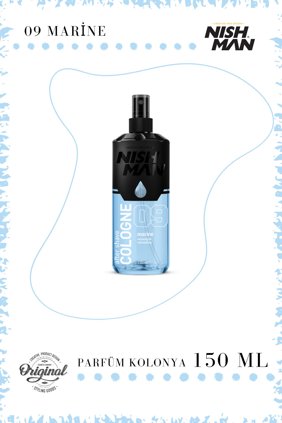 Empressco Ferah ve ferahlatıcı tıraş sonrası kolonya, 150 ml, özel seri