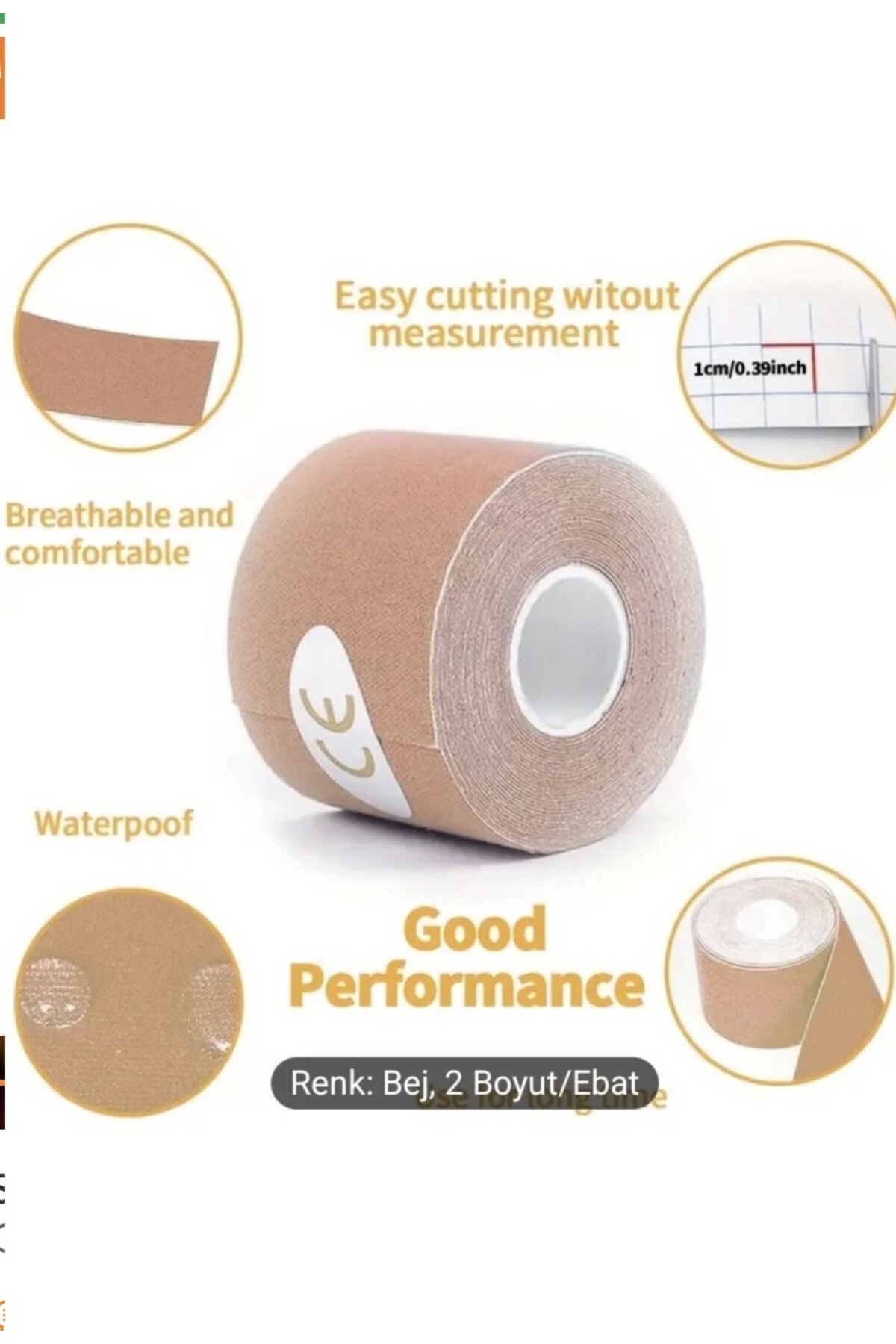 Single Yüz Gerdirme Bandı ( 5 Metre )