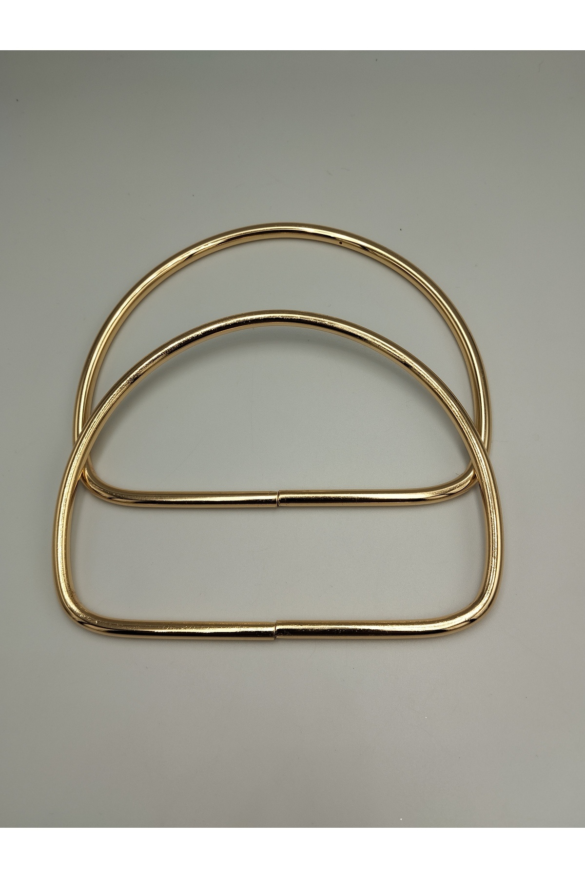 Zeyora D Model Metal Çanta Sapı 13 cm, Çanta Aksesuarı