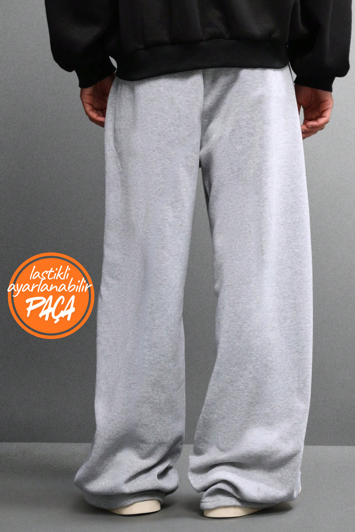 BSBSPOR Baggy Bol Eşofman Altı İki Stil ; İster Bol Paça İster Dar Paça Erkek Kadın Unisex görsel 4