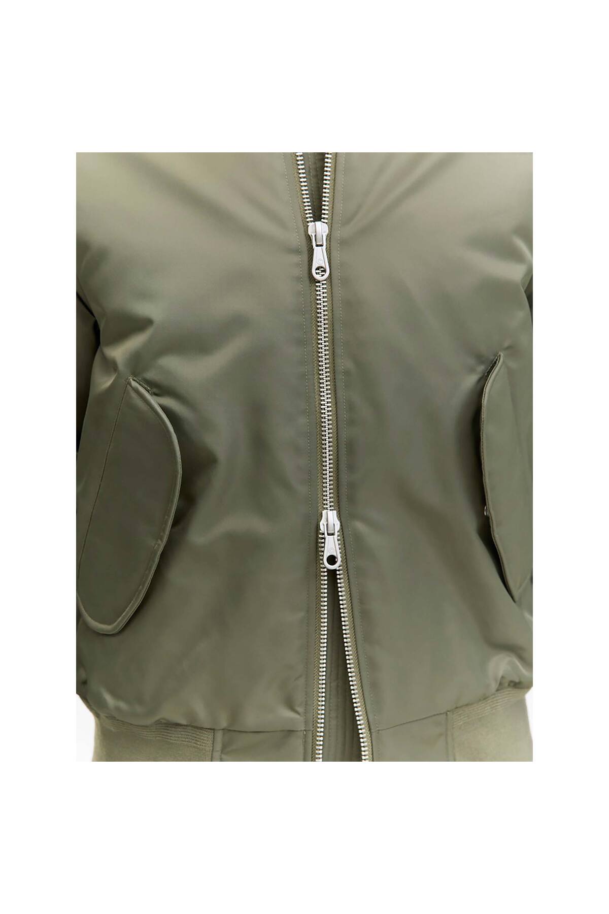 Jack & Jones  Comotion Erkek Yeşil Ceket (12283301-GLE) - Görsel 6