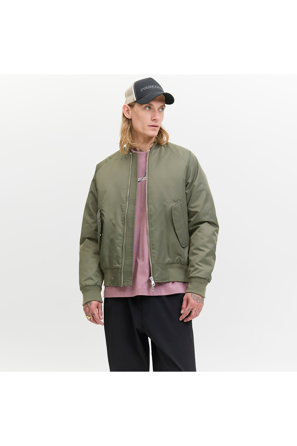 Jack & Jones  Comotion Erkek Yeşil Ceket (12283301-GLE)