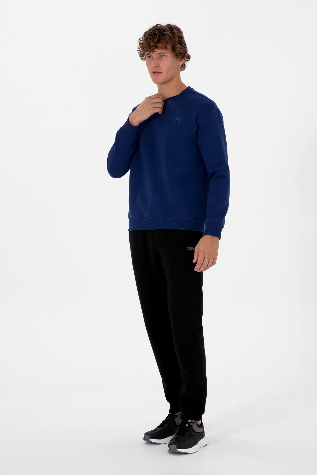 U.S. Polo Assn.  Erkek Siyah Şardonlu Eşofman Altı 50313745-VR046 - Görsel 3