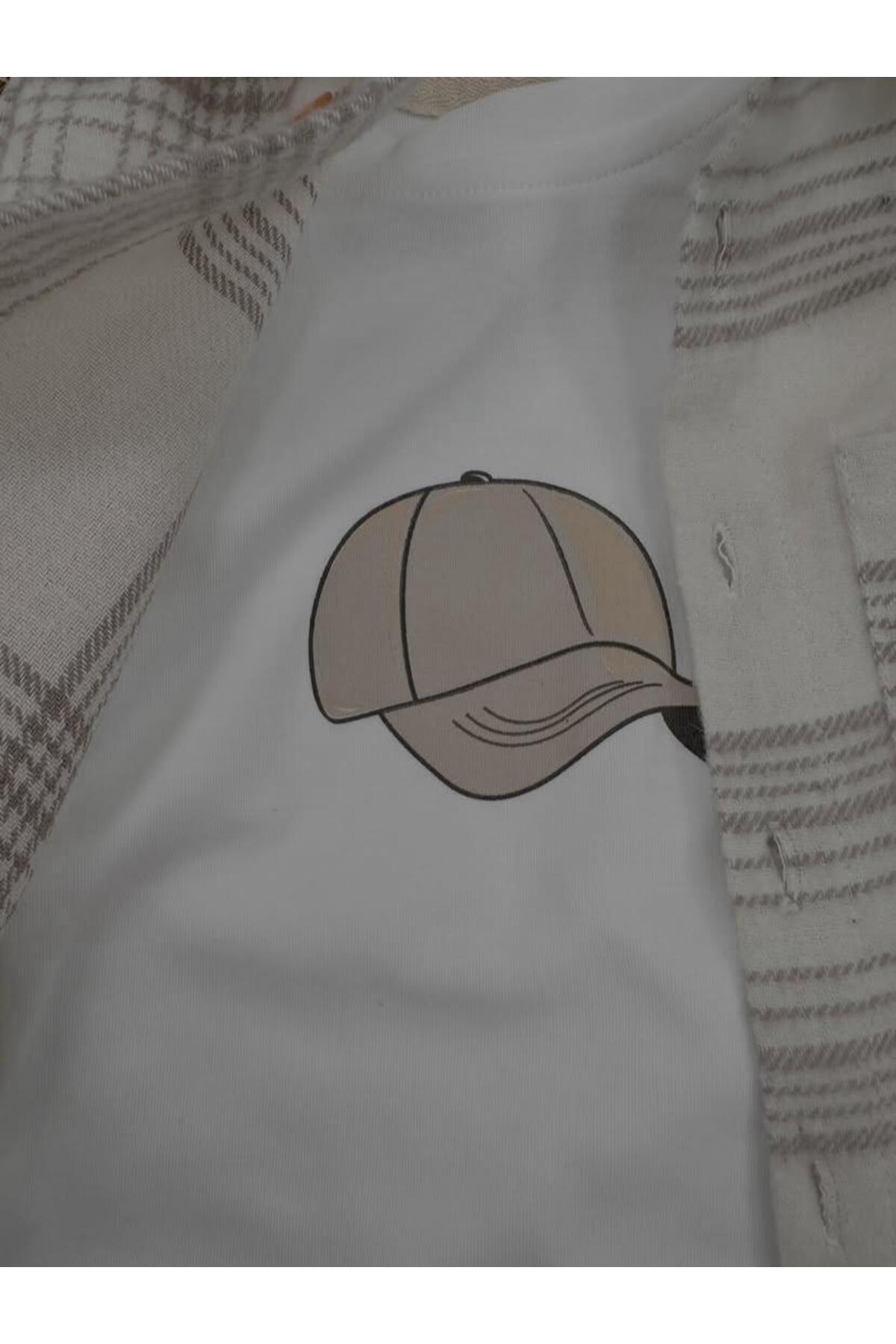 P&H BABYWEAR Oduncu Gömlekli Oversize Hiphop Pantolonlu 4'Lü Erkek Çocuk ve Bebek Takımı fotoğrafı 4 (önizleme)