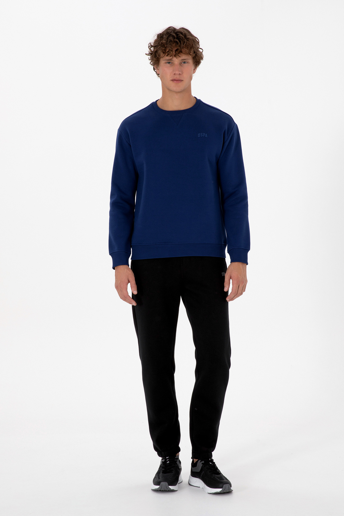 U.S. Polo Assn.  Erkek Siyah Şardonlu Eşofman Altı 50313745-VR046