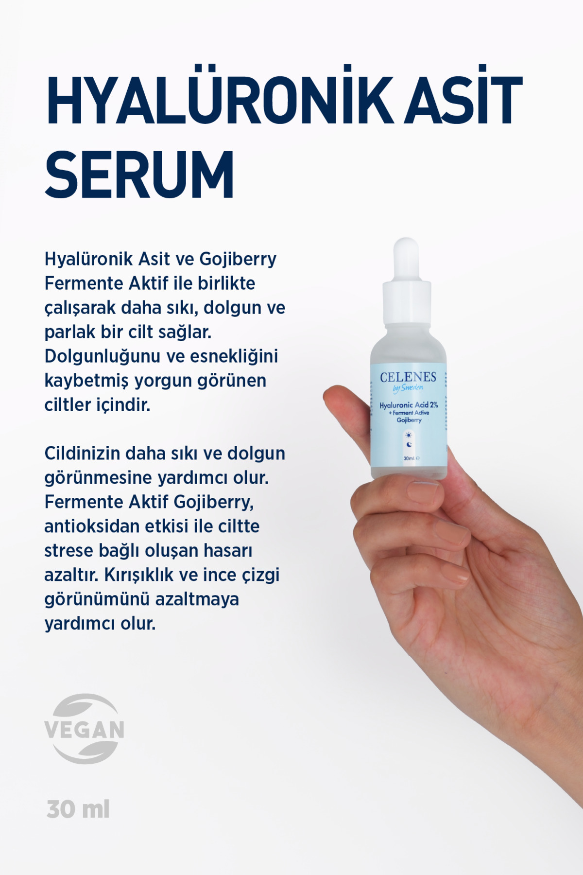Yoğun Nemlendirici Ve Cilt Yenileyici Rena Hyaluronic Asit Serum - Fermante Aktif Gojiberry 30 ml — TYCBEDLG1N169052751799844 — تصویر 3 از 6