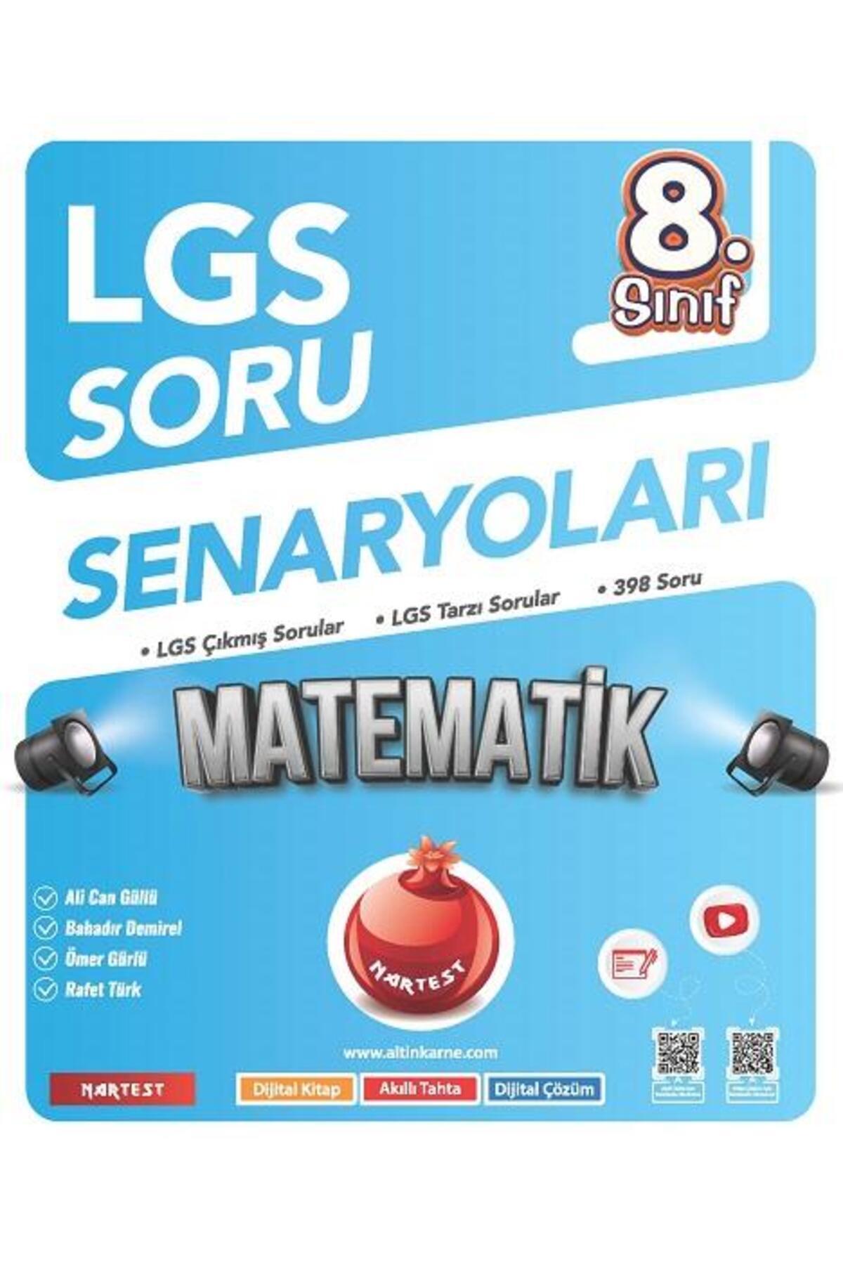 Nartest Yayınları 8. Sınıf Lgs Matematik Soru Senaryoları - Fiyatı