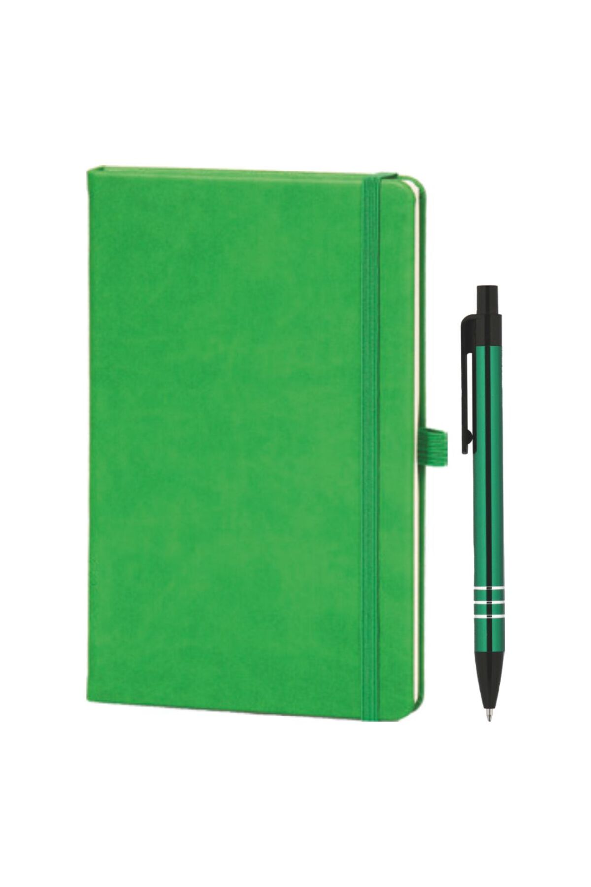 VIP Hediyelik Set - Defter ve Kalem - (2’lİ Kurumsal Hediye Seti) - 4220 YEŞİL