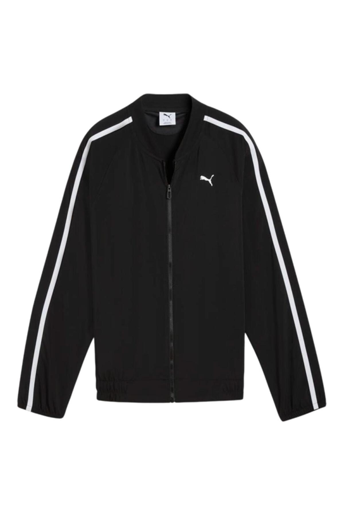 Puma W FLORAL RIBBON WOVEN FZ Ceket Mont