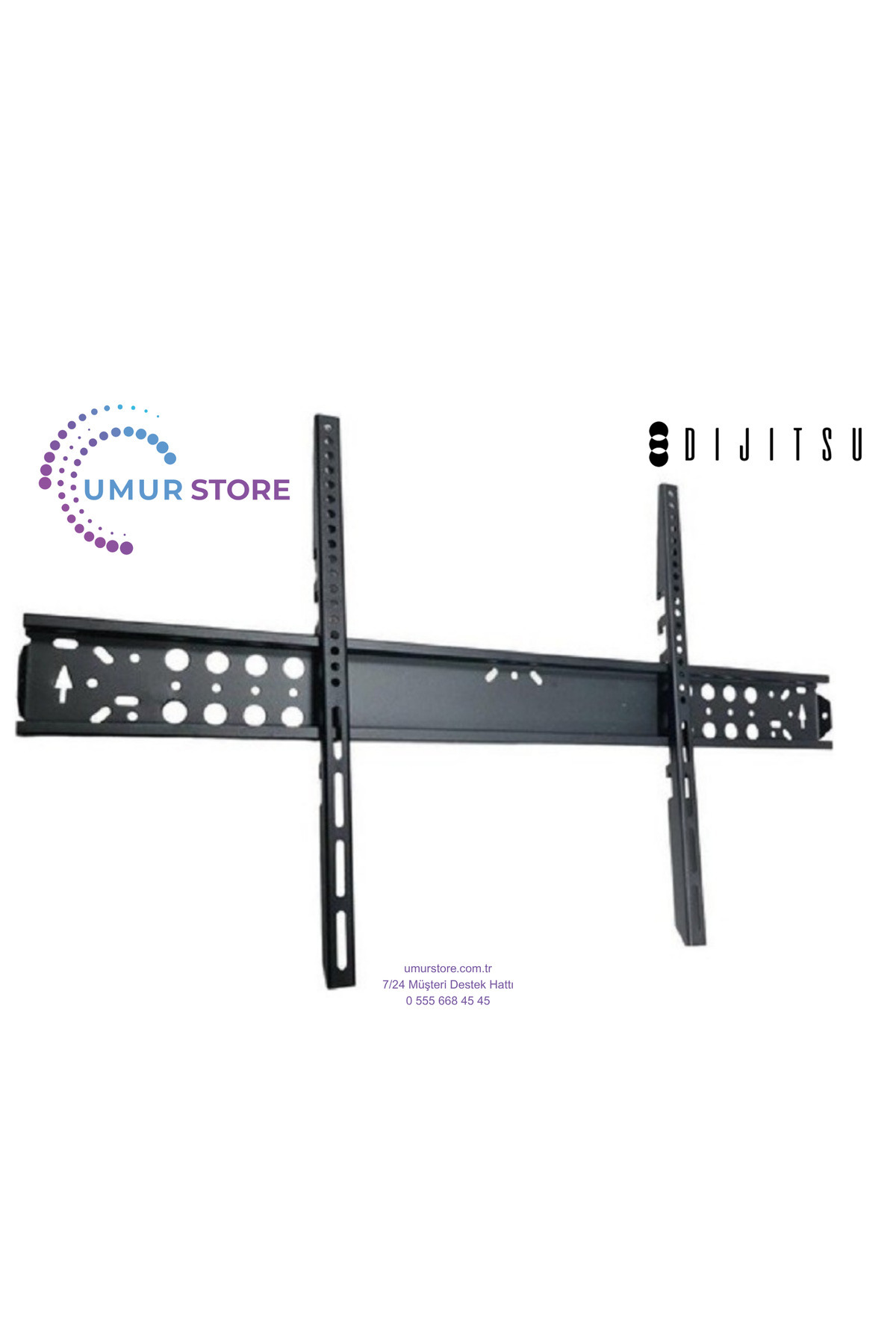 Dijitsu 86dg22000 86" 4k Uhd Google 70-100 inç Sabit Lcd Led Tv Duvar Askı Aparatı