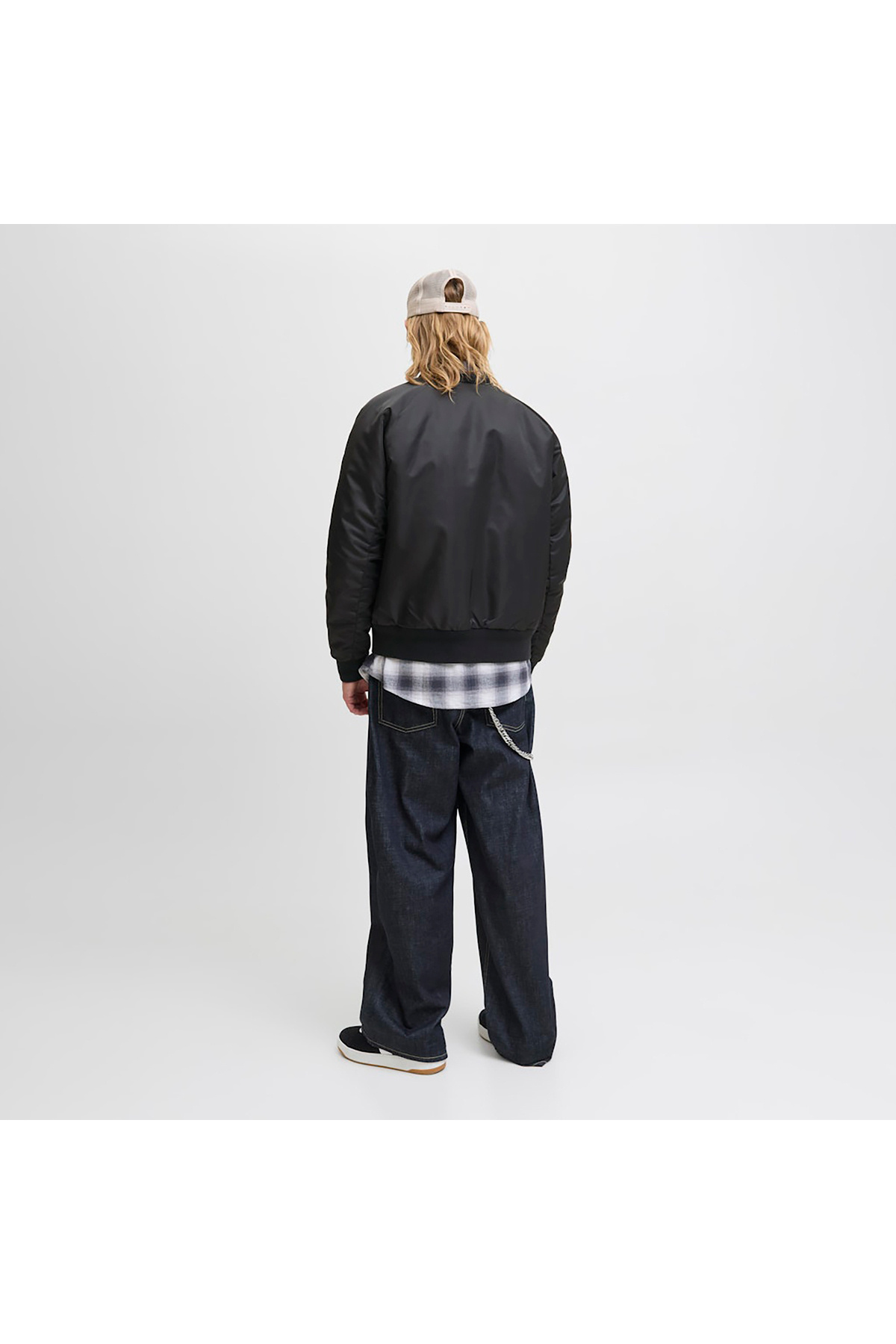 ژاکت اسپورت مردانه راسته آستین بلند | جک اند جونز Jack & Jones 12283301-B - تصویر 2