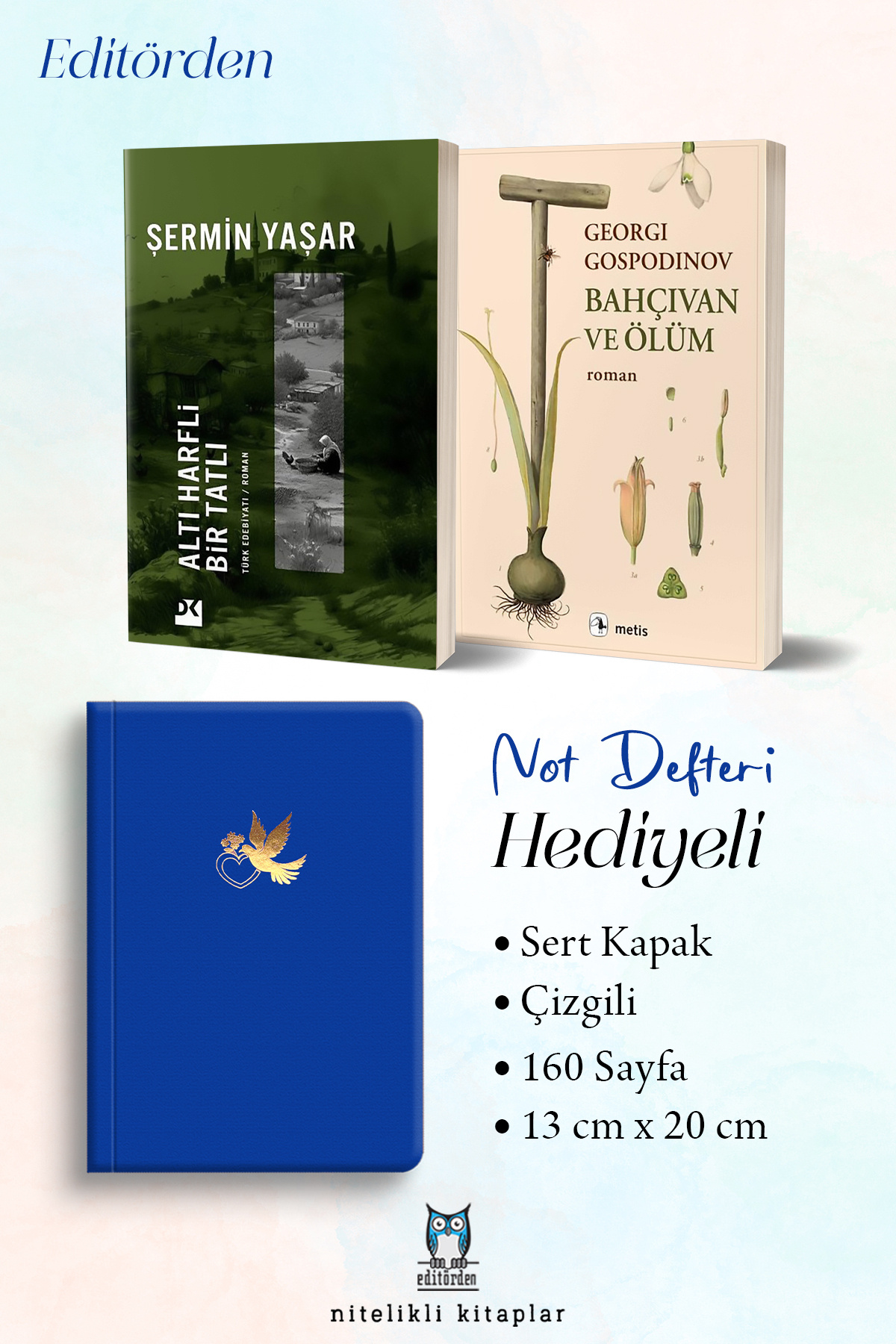 Metis Yayınları Altı Harfli Bir Tatlı - Bahçıvan ve Ölüm/Georgi Gospodinov