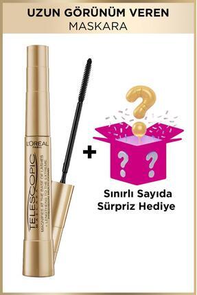 L'Oreal Paris L'Oréal Paris Telescopic Gold Maskara + Sürpriz Kutu Hediye