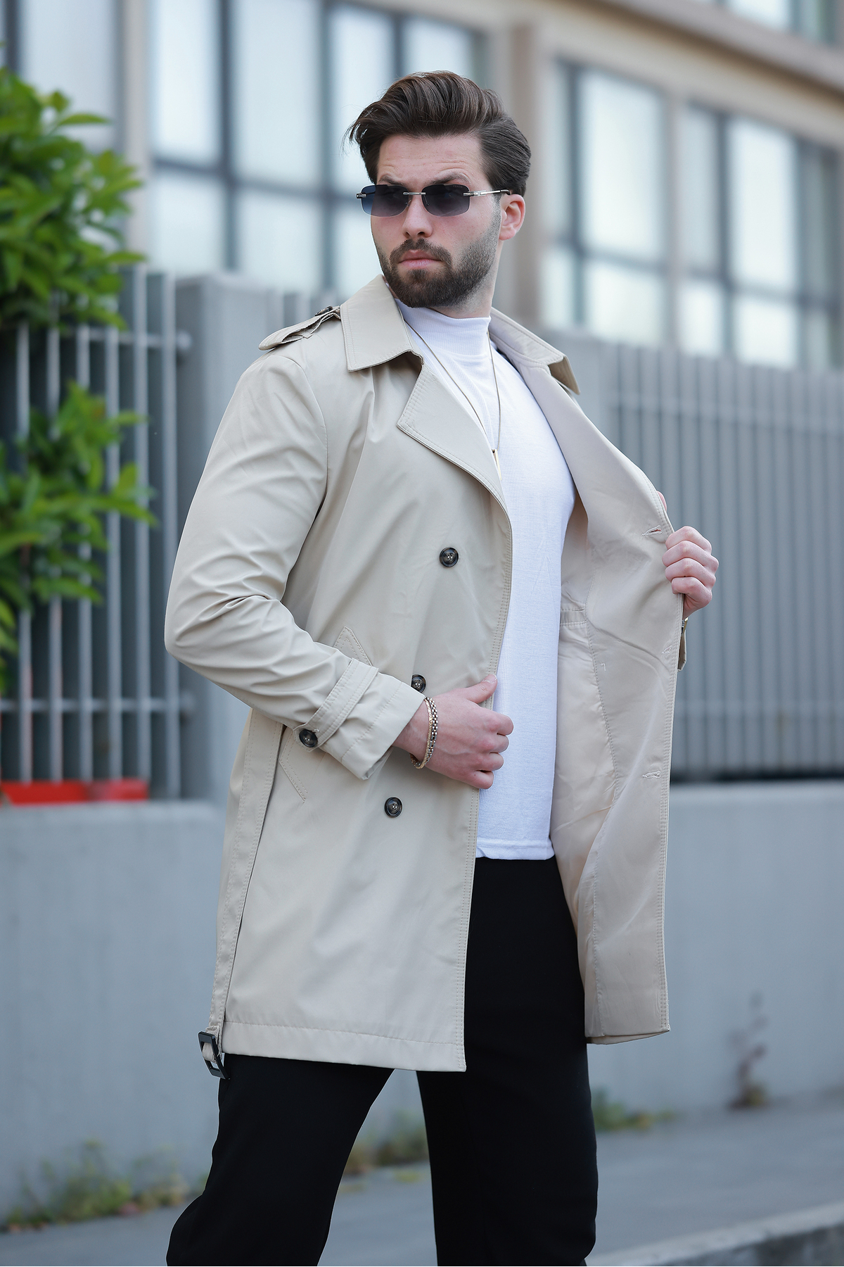 LUMAST  Premium Su Geçirmez Trençkot - Görsel 2