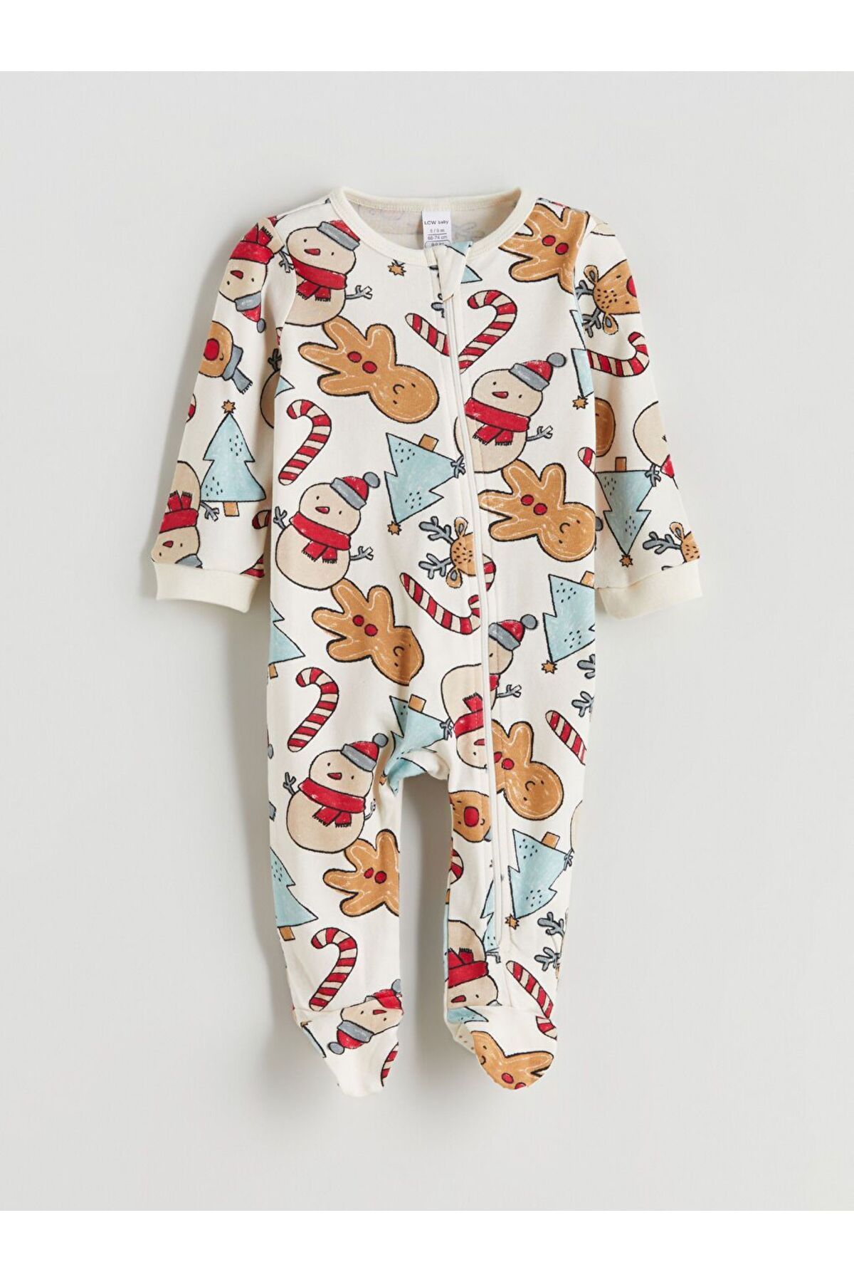 LC Waikiki Lcw Baby Printed Baby Boy Romper