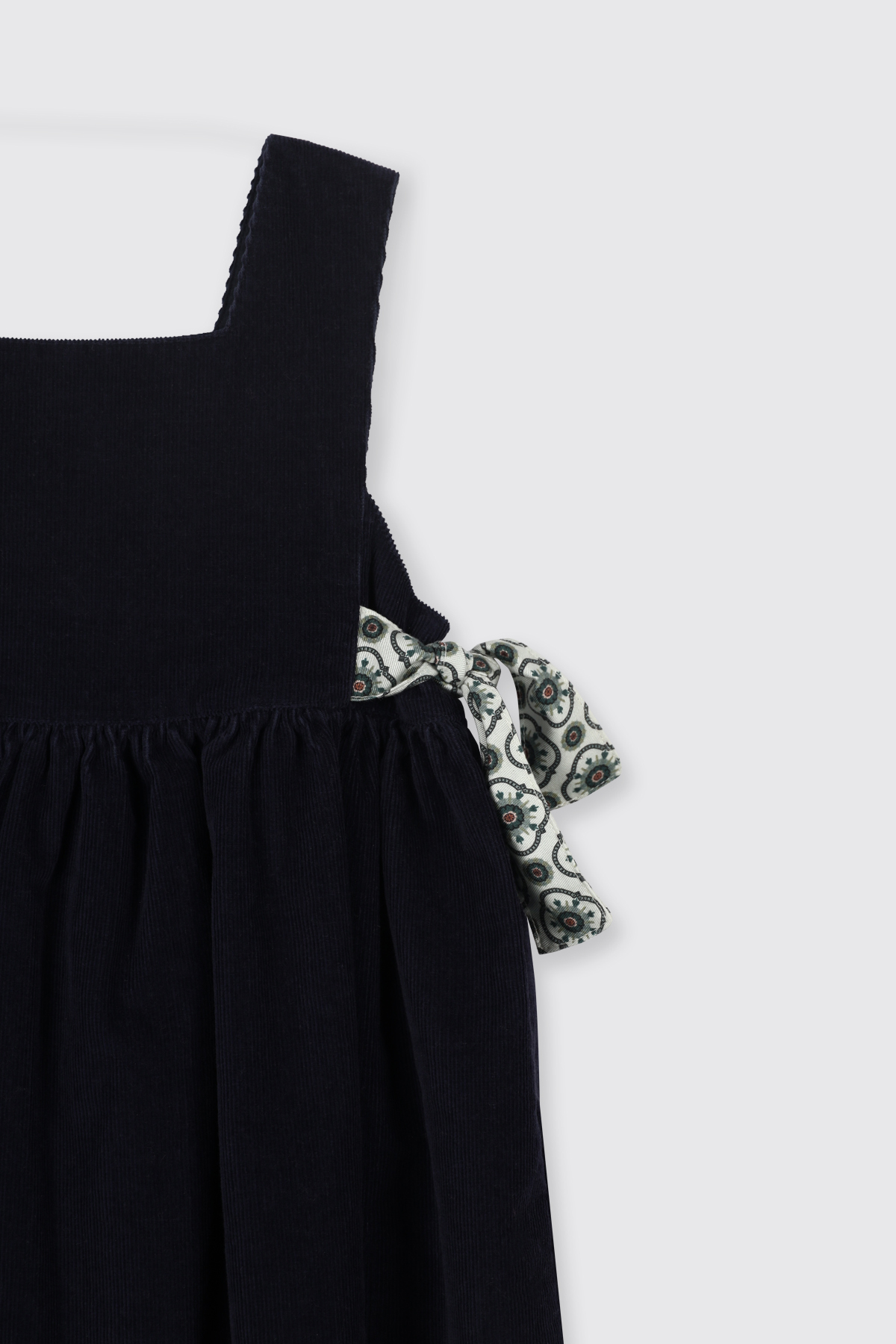 Panço Kız Bebek Kadife Lacivert Jile fotoğrafı 2 (önizleme)