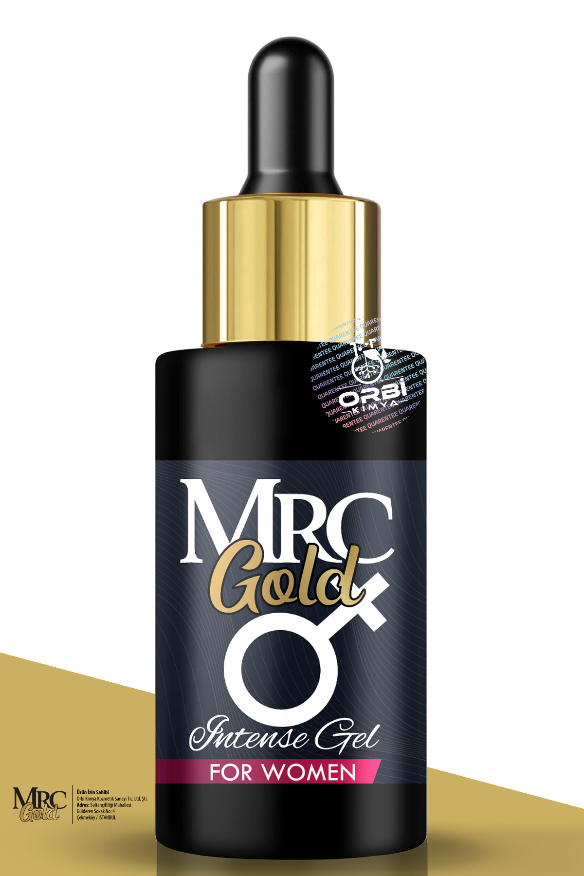 MRC GOLD Premium Kalite Etkili Uyarıcı Uzun Süren Intense Jel 10ml