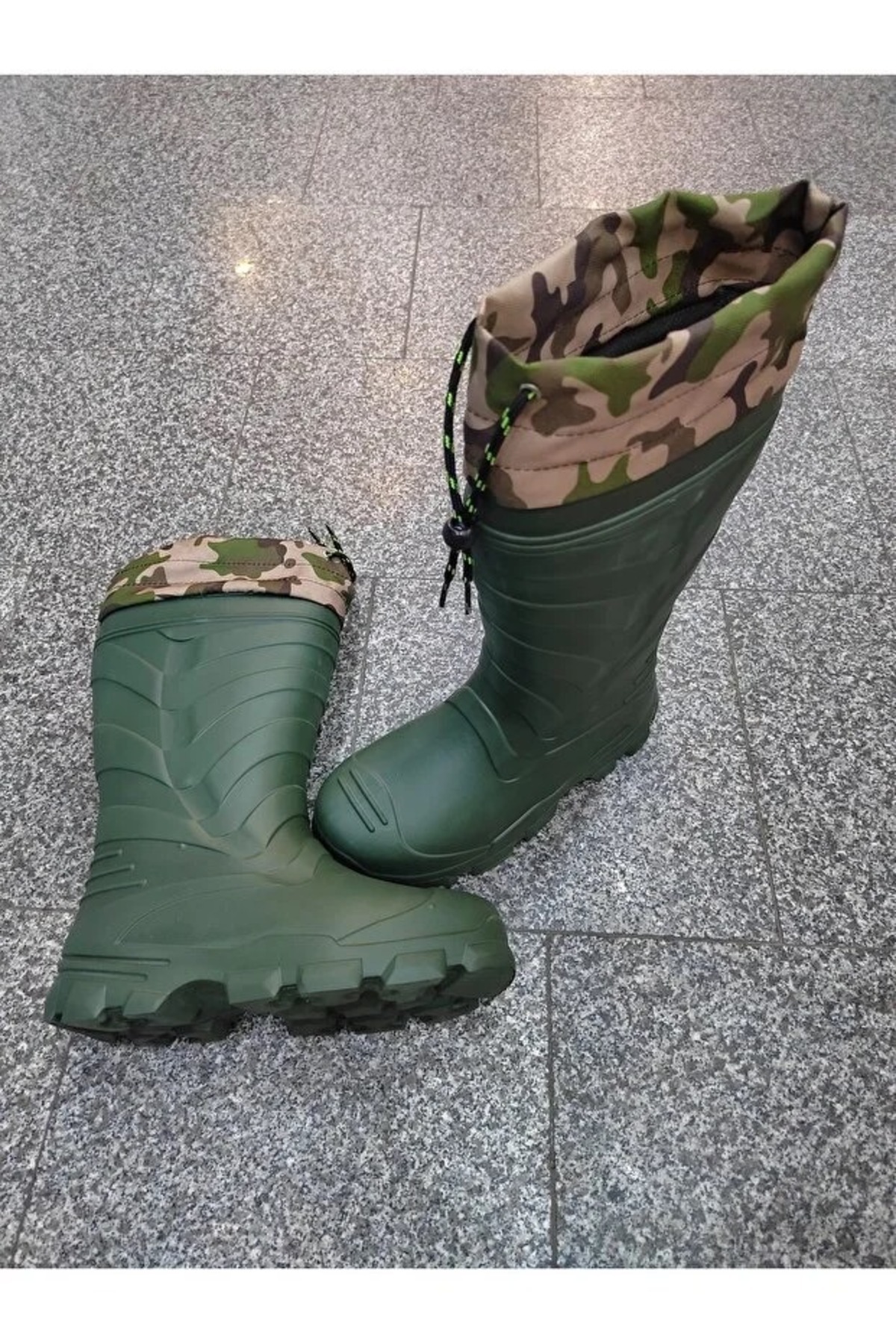 MODVALU Hafif Outdoor Kamp Balıkçı Avcı Motorcu Kurye için Su Geçirmez Eva Çizme görsel 5