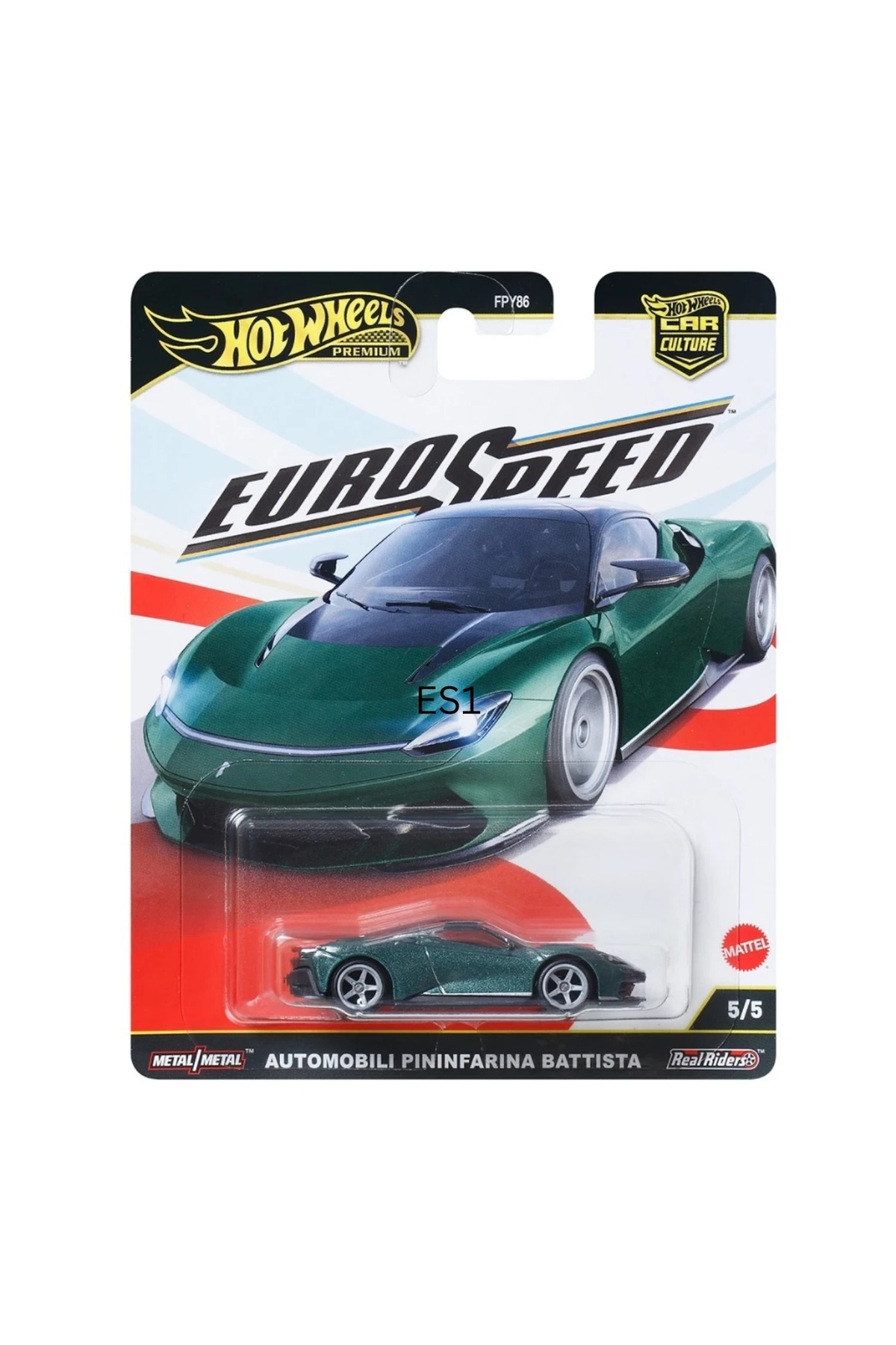 HOT WHEELS EuroSpeed 2025 5'li Set – Bugatti Bolide, LaFerrari