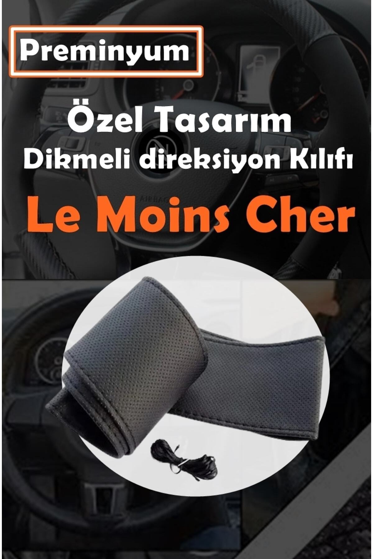 Le Moins Cher Renault Master Uyumlu Oto Direksiyon Kılıfı Siyah Dikiş Estetik Görünüm Yüksek Kalite