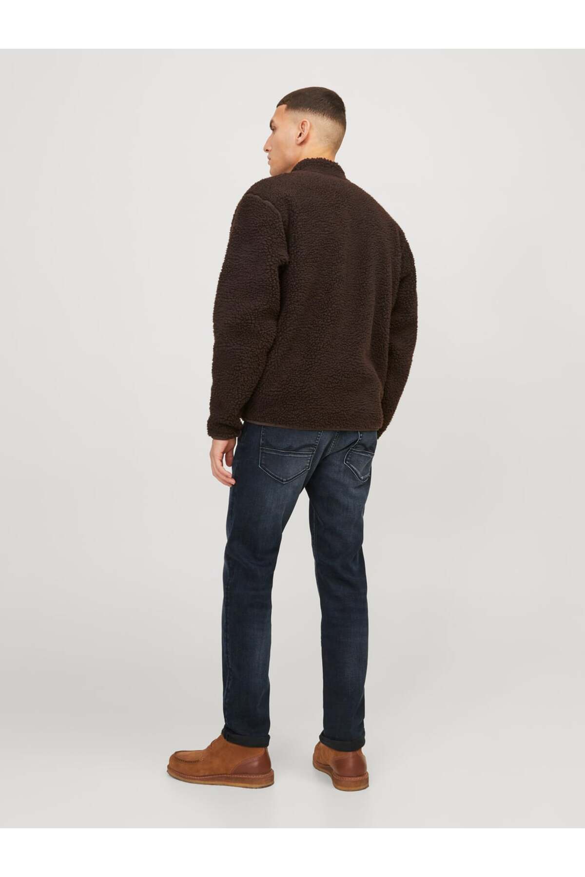 شلوار جین مردانه راسته فاق نرمال | جک اند جونز Jack & Jones jjiglenn-jjfox-50sps-cb-104-noos-1225290 - تصویر 3