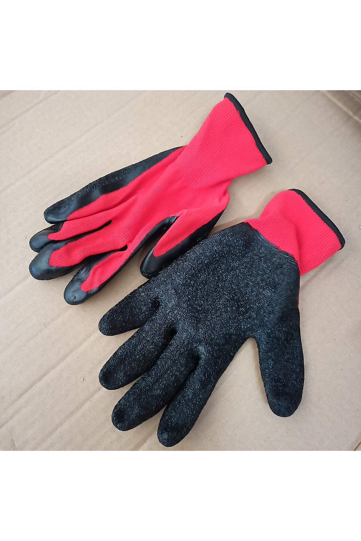 RM 1 çift Yeni Temizlik Eldiveni Fiber doku