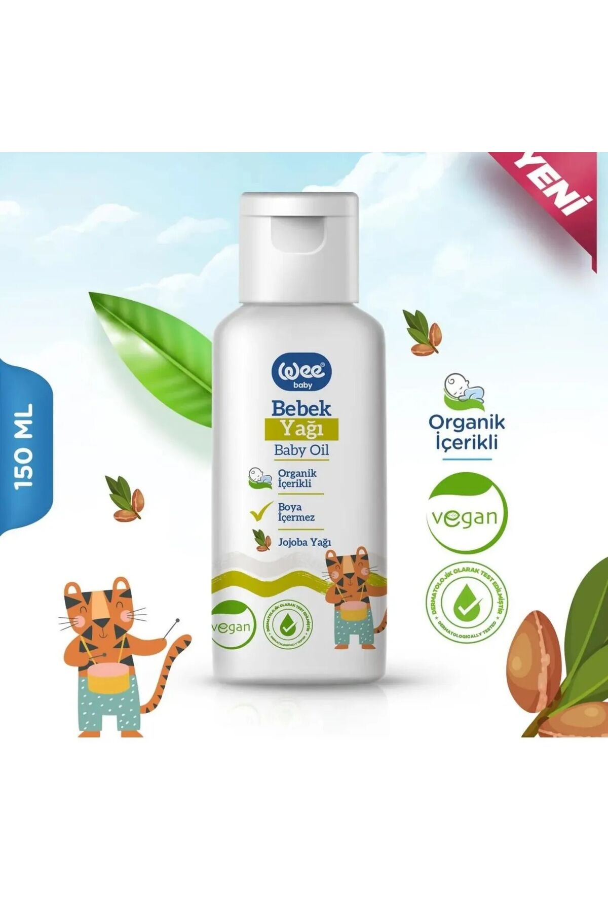 Genel Markalar Nessiworld Wee Baby Bebek Yağı 150 ml fotoğrafı 2 (önizleme)